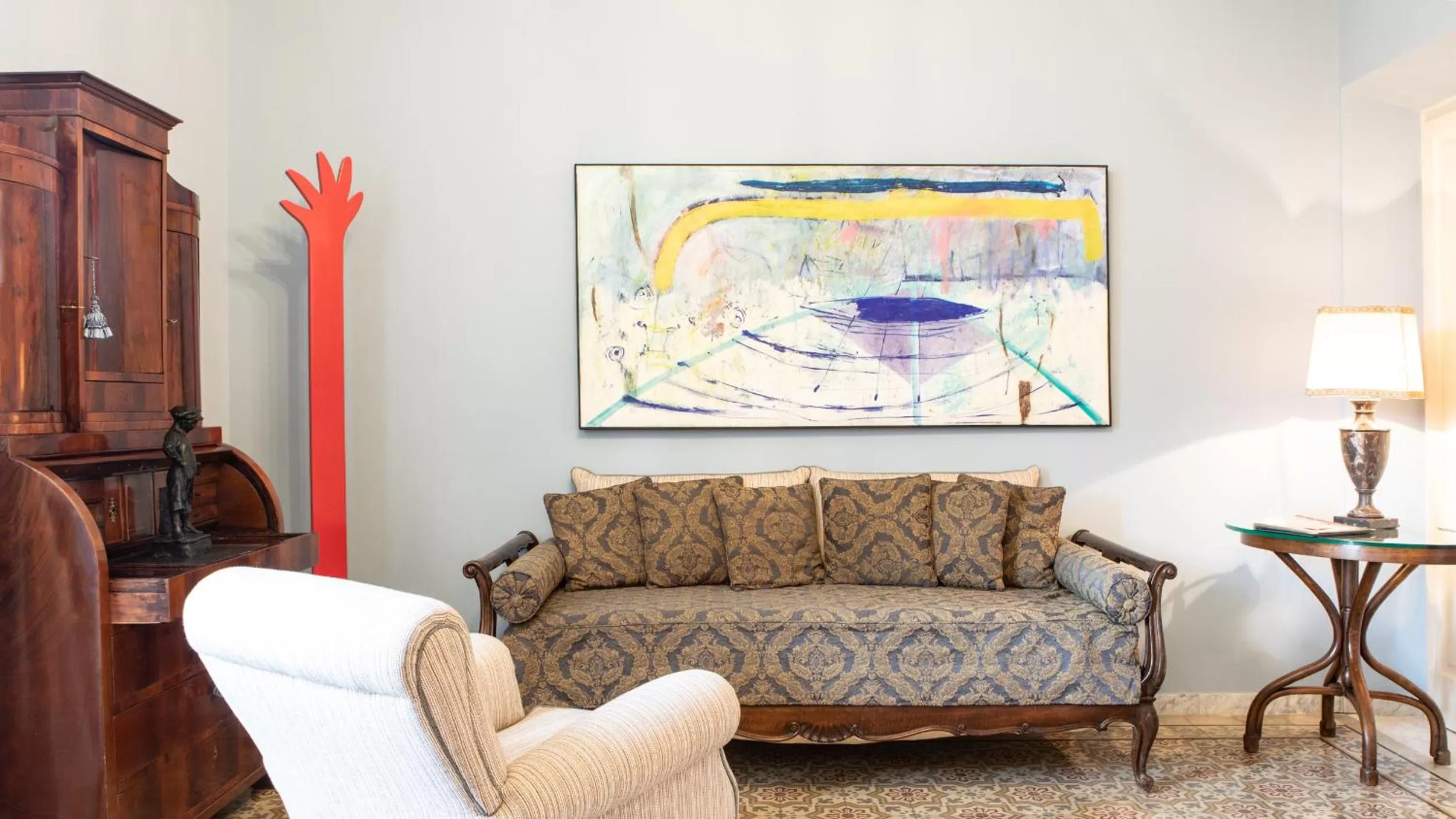 Living room in Villa Belverde Boutique Hotel