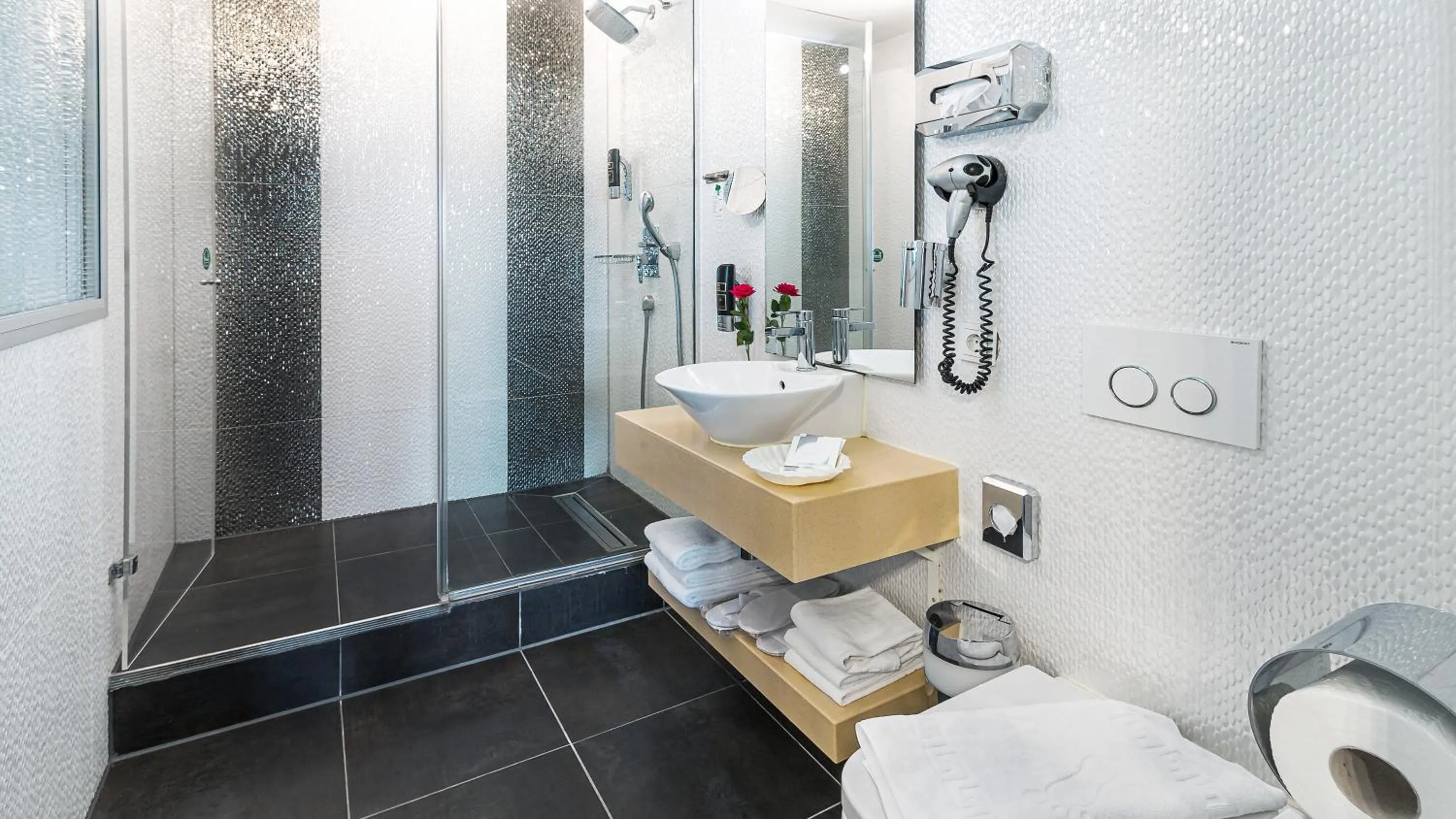 Bathroom in Hotel Bayer's