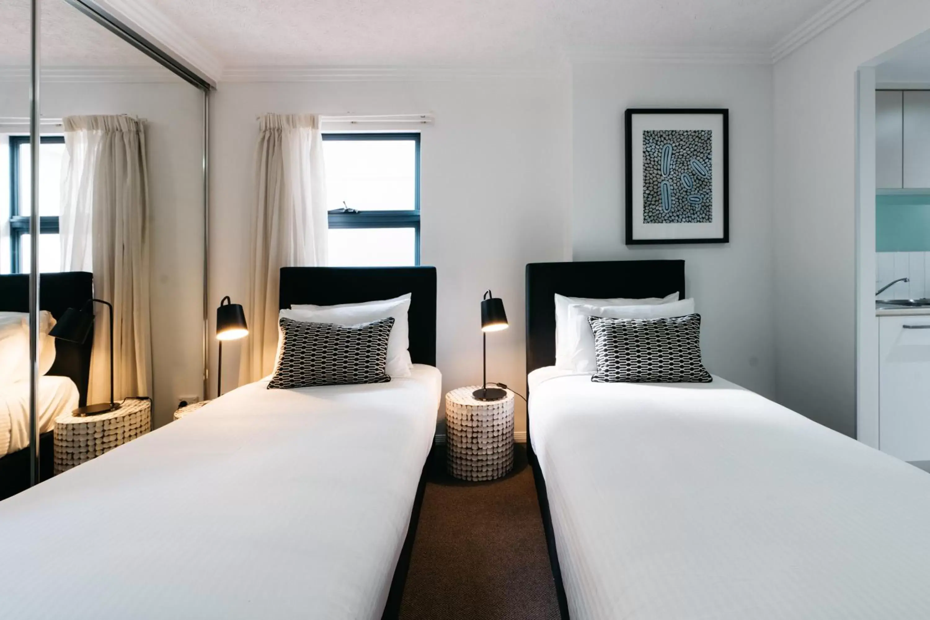 Bedroom, Bed in Gabba Central Apartments Bedroom, Bed in Gabba Central Apartments