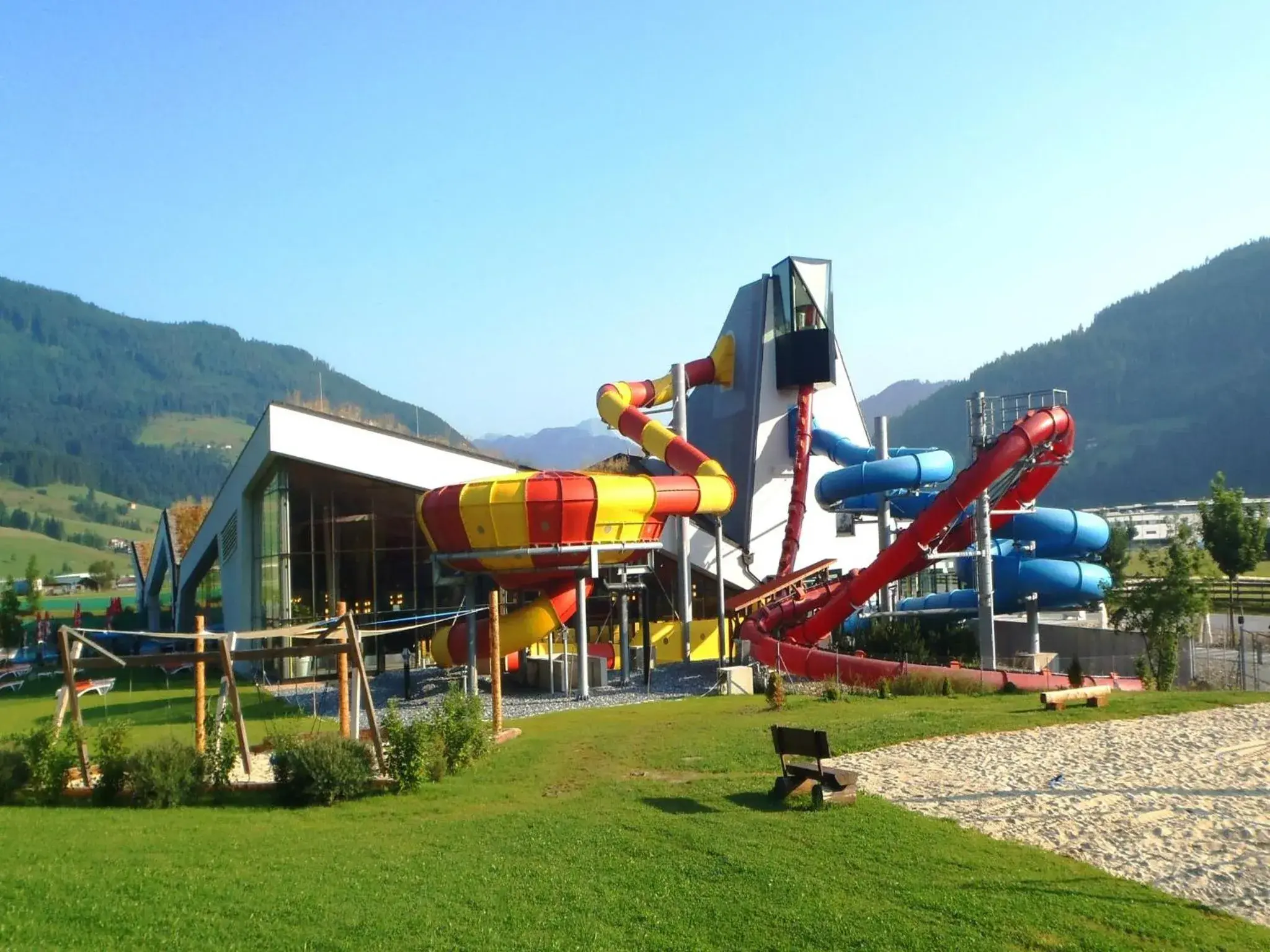 Nearby landmark, Water Park in Hotel Stegerbräu