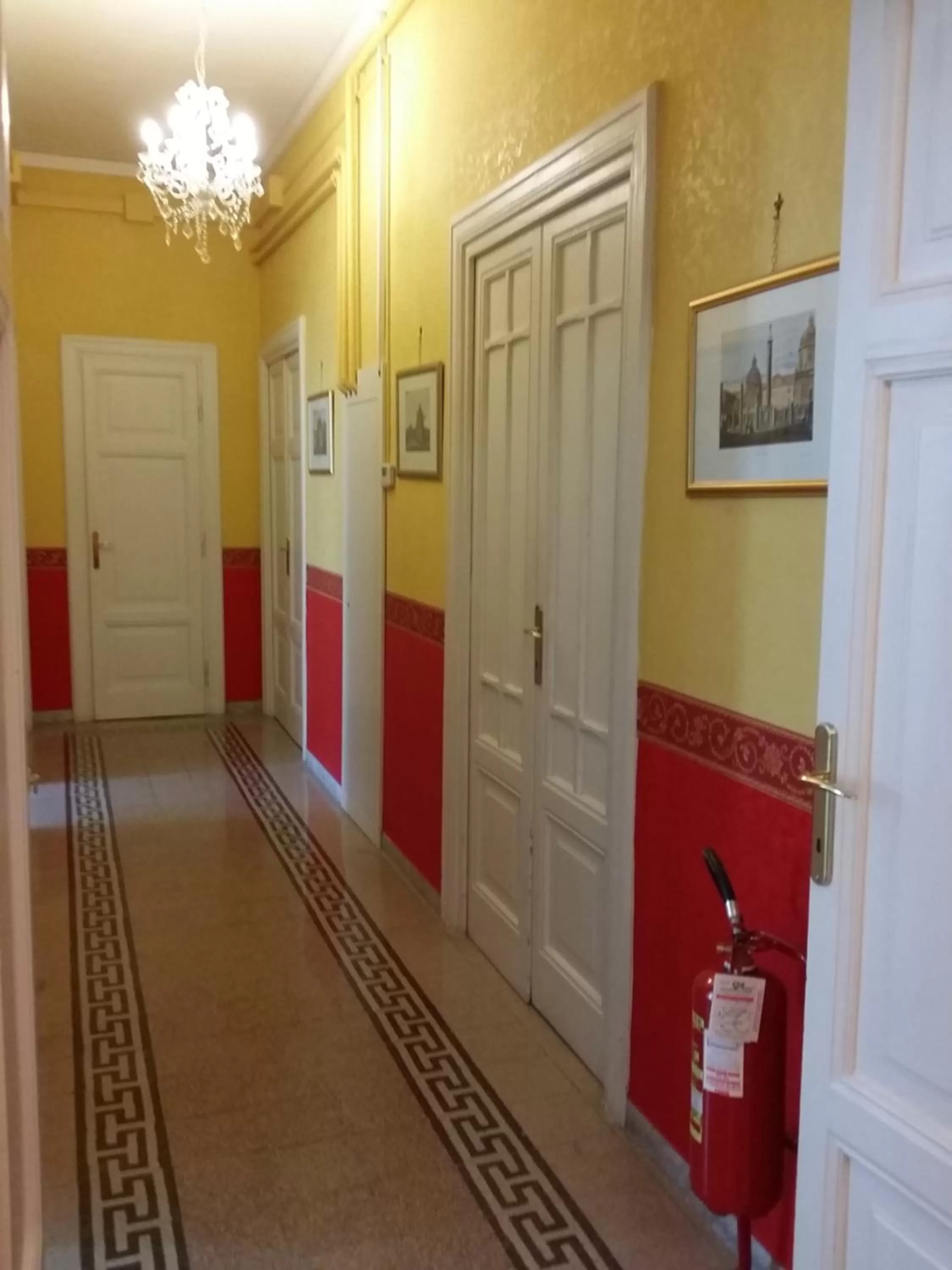 Lobby or reception in La Breccia A Porta Pia