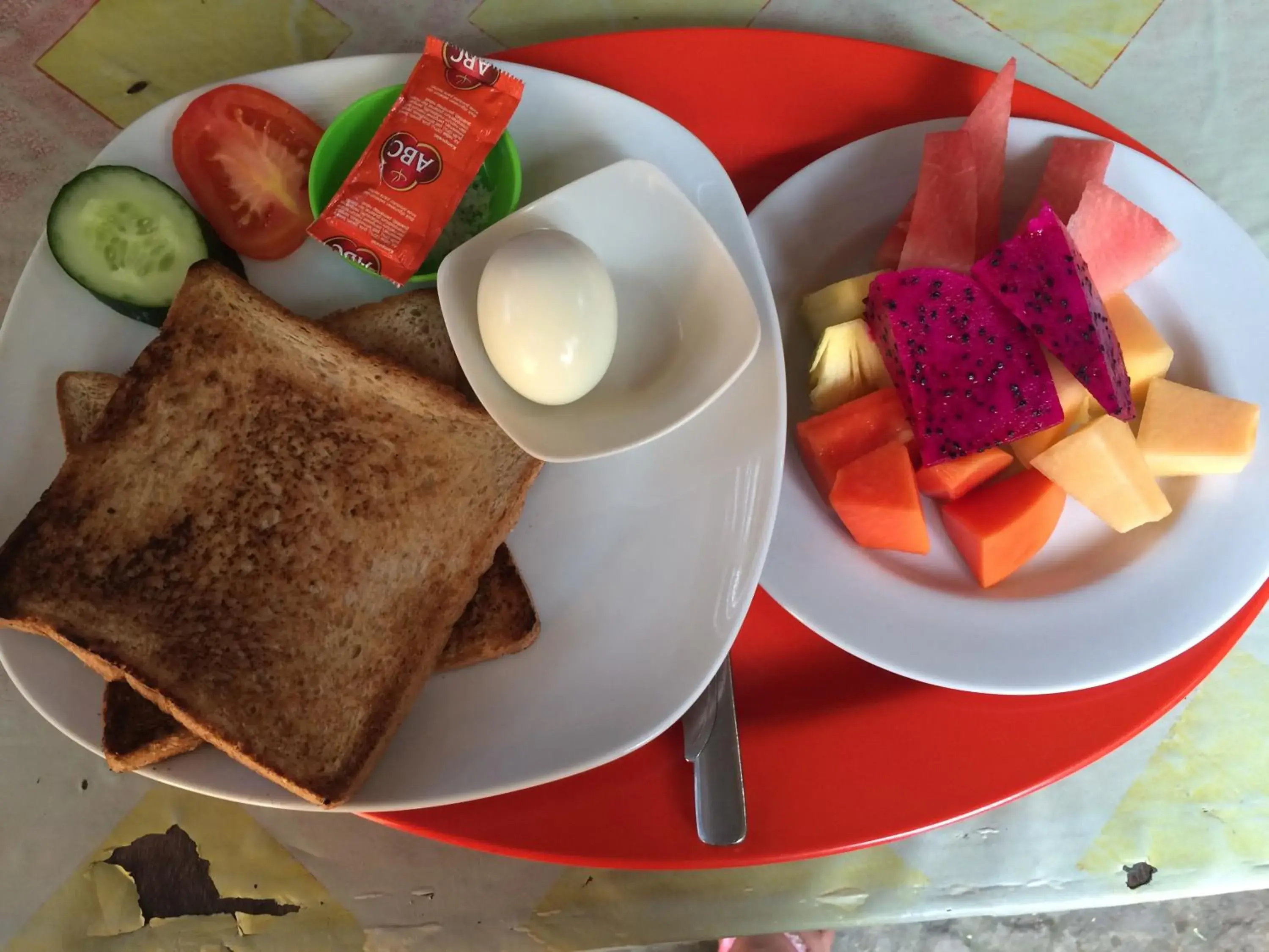 Food and drinks, Breakfast in Aurora House Ubud