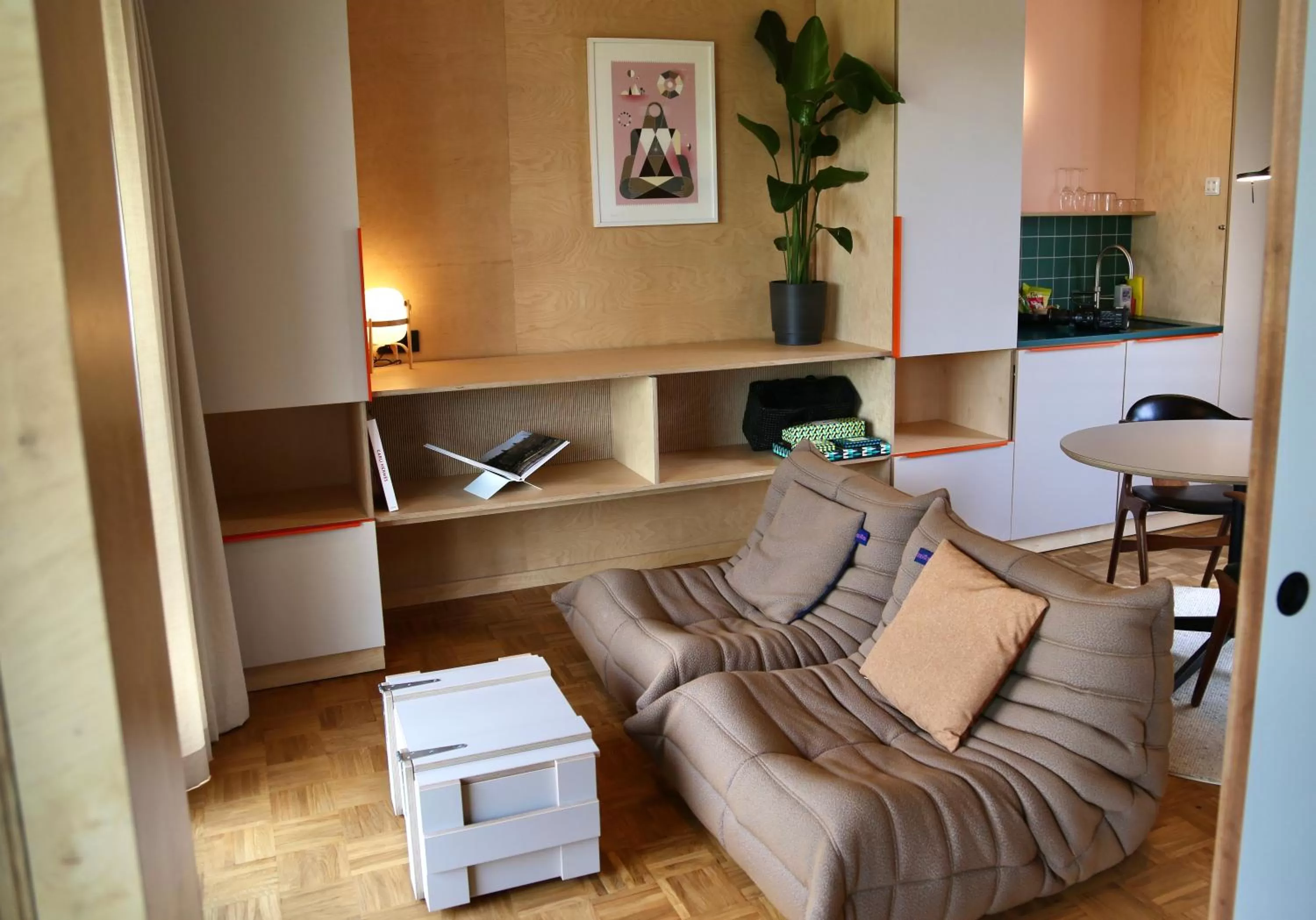 Seating Area in The Unbound Amsterdam