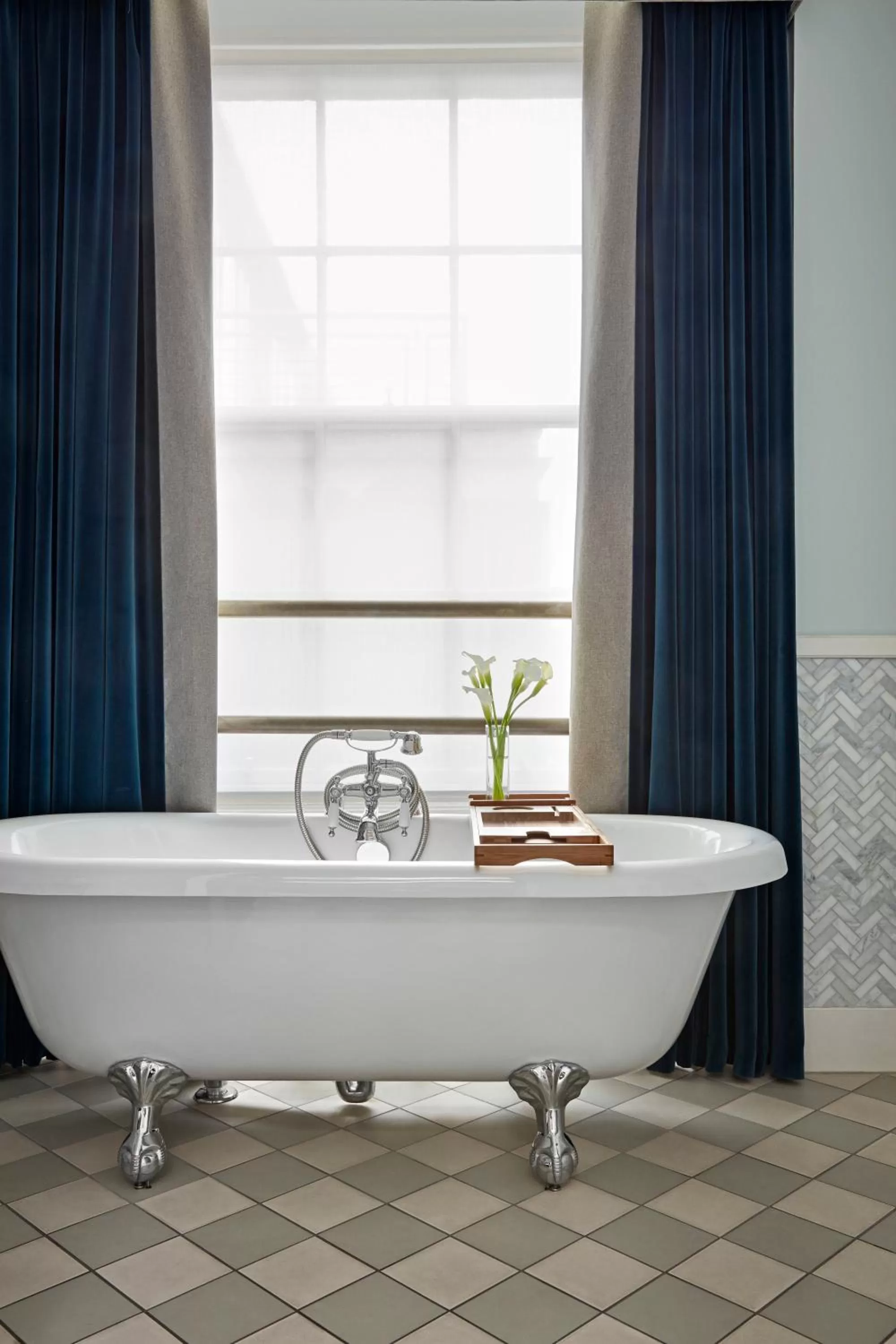 Bathroom in Kimpton Charlotte Square by IHG