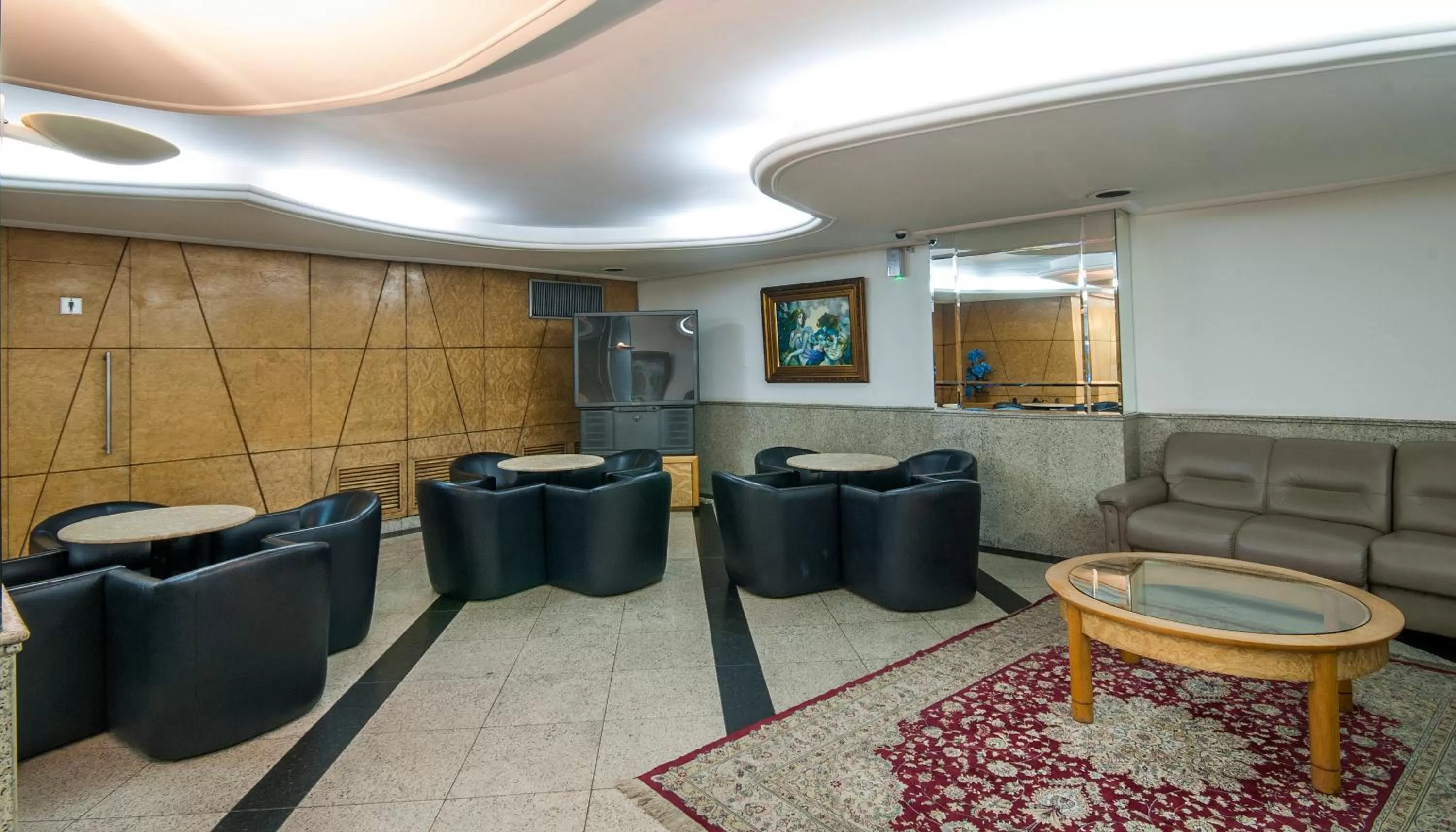 Lobby or reception in Hotel Bandeirantes
