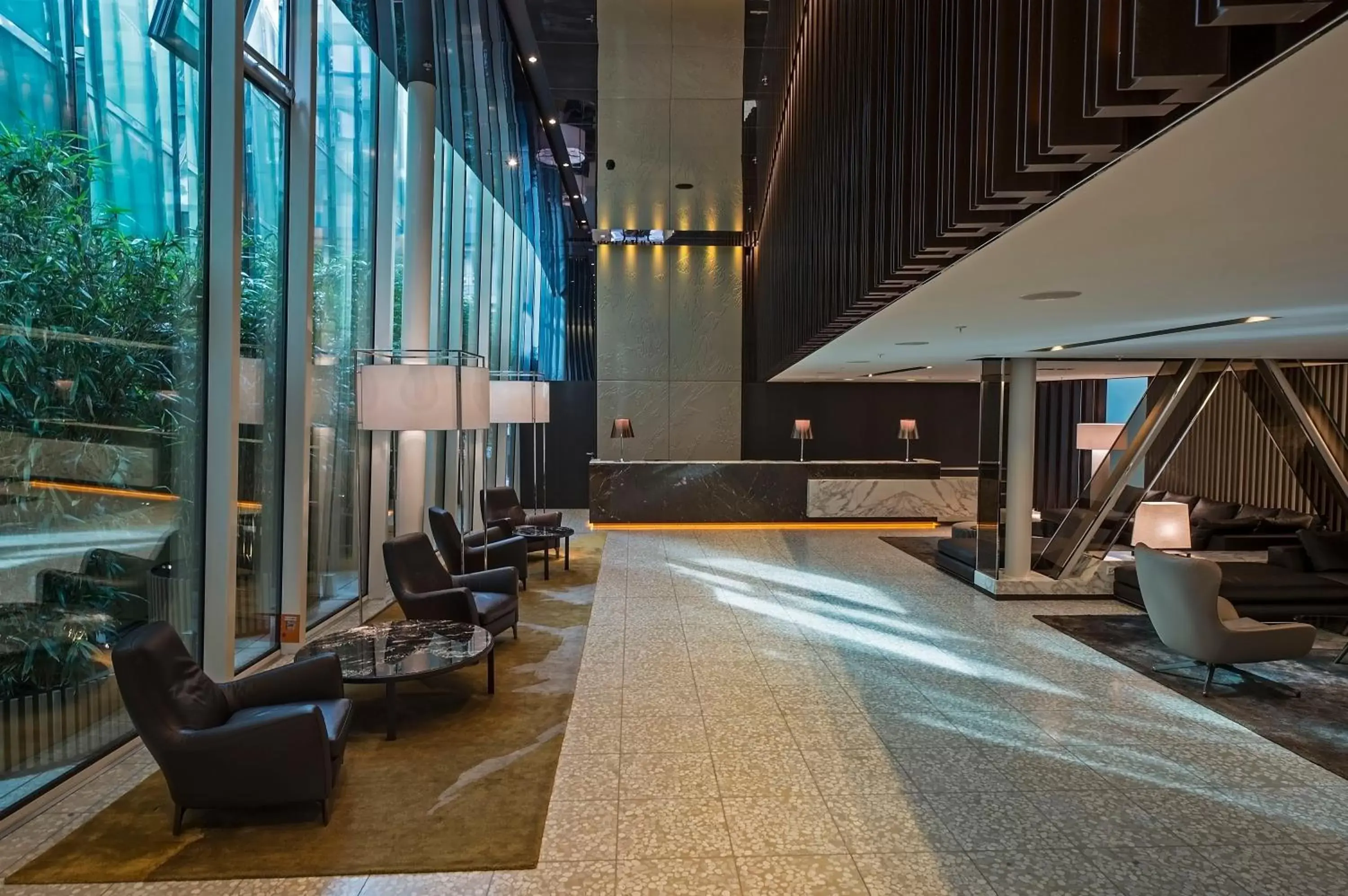 Lobby or reception in Hotel Astoria
