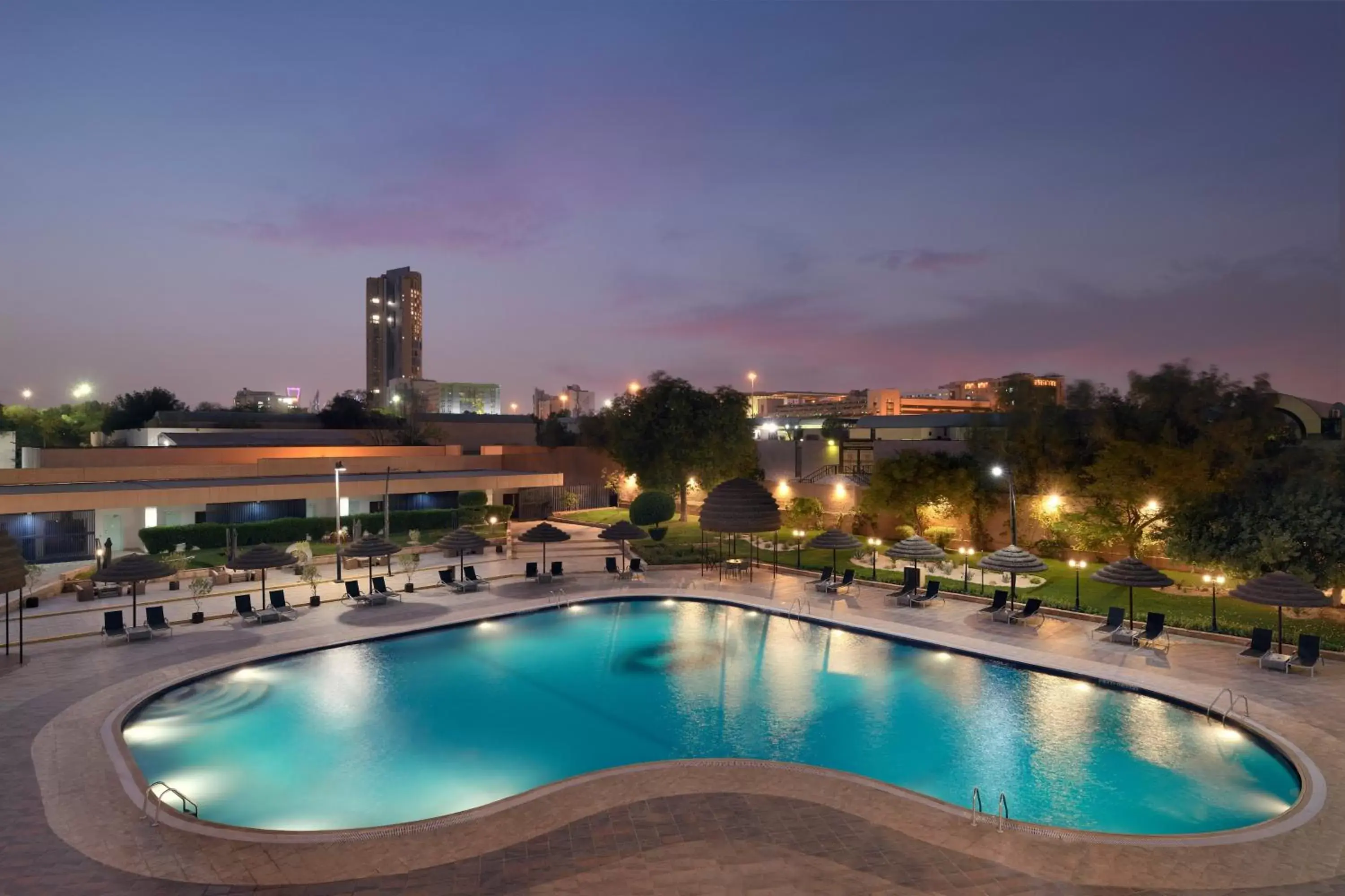 Swimming pool in InterContinental Riyadh, an IHG Hotel Swimming pool in InterContinental Riyadh, an IHG Hotel
