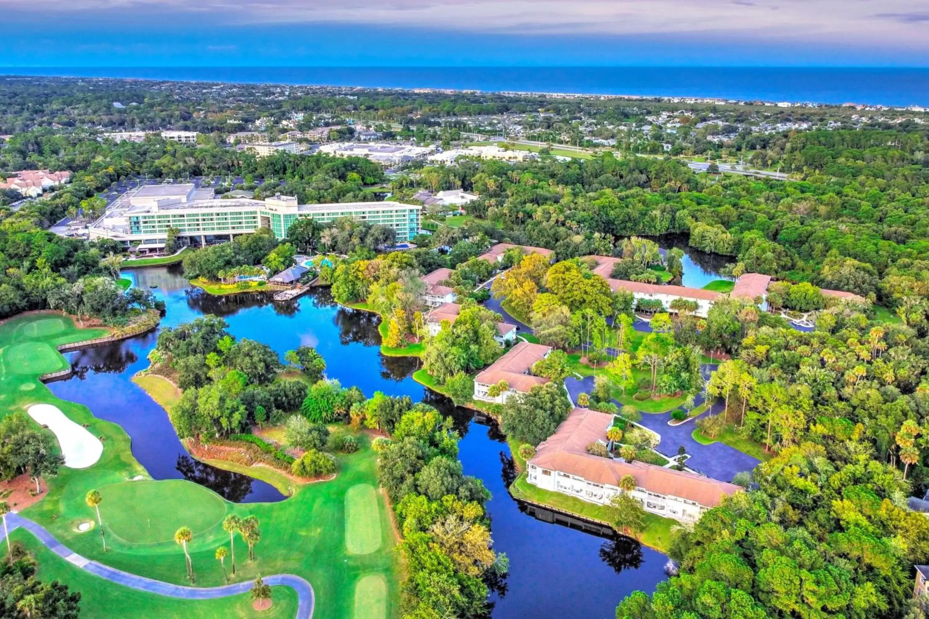 Property building, Bird's-eye View in Sawgrass Marriott Golf Resort & Spa