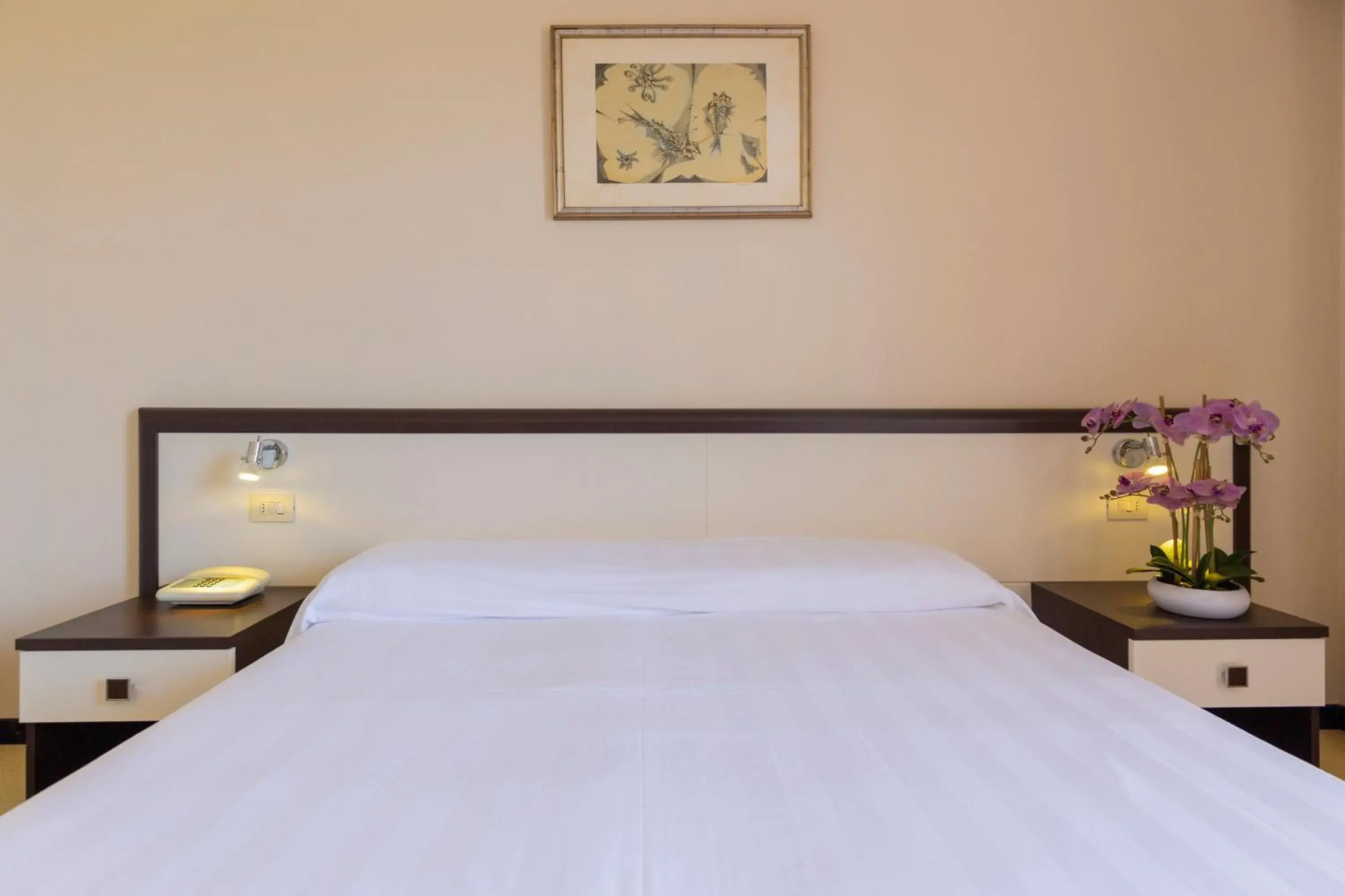 Bed in Hotel Fabricia