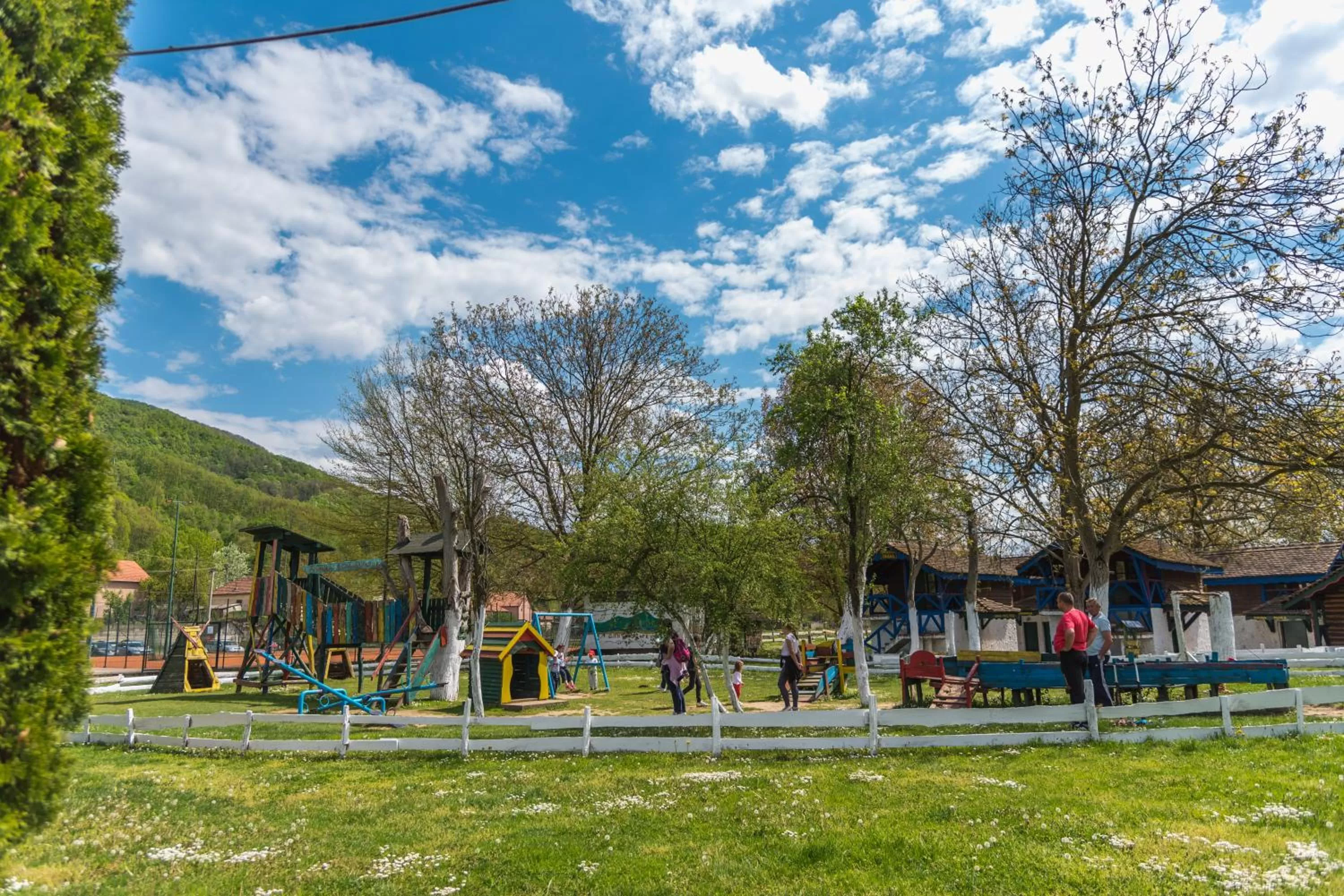 Children play ground in B&B Etno Village Sunčana Reka