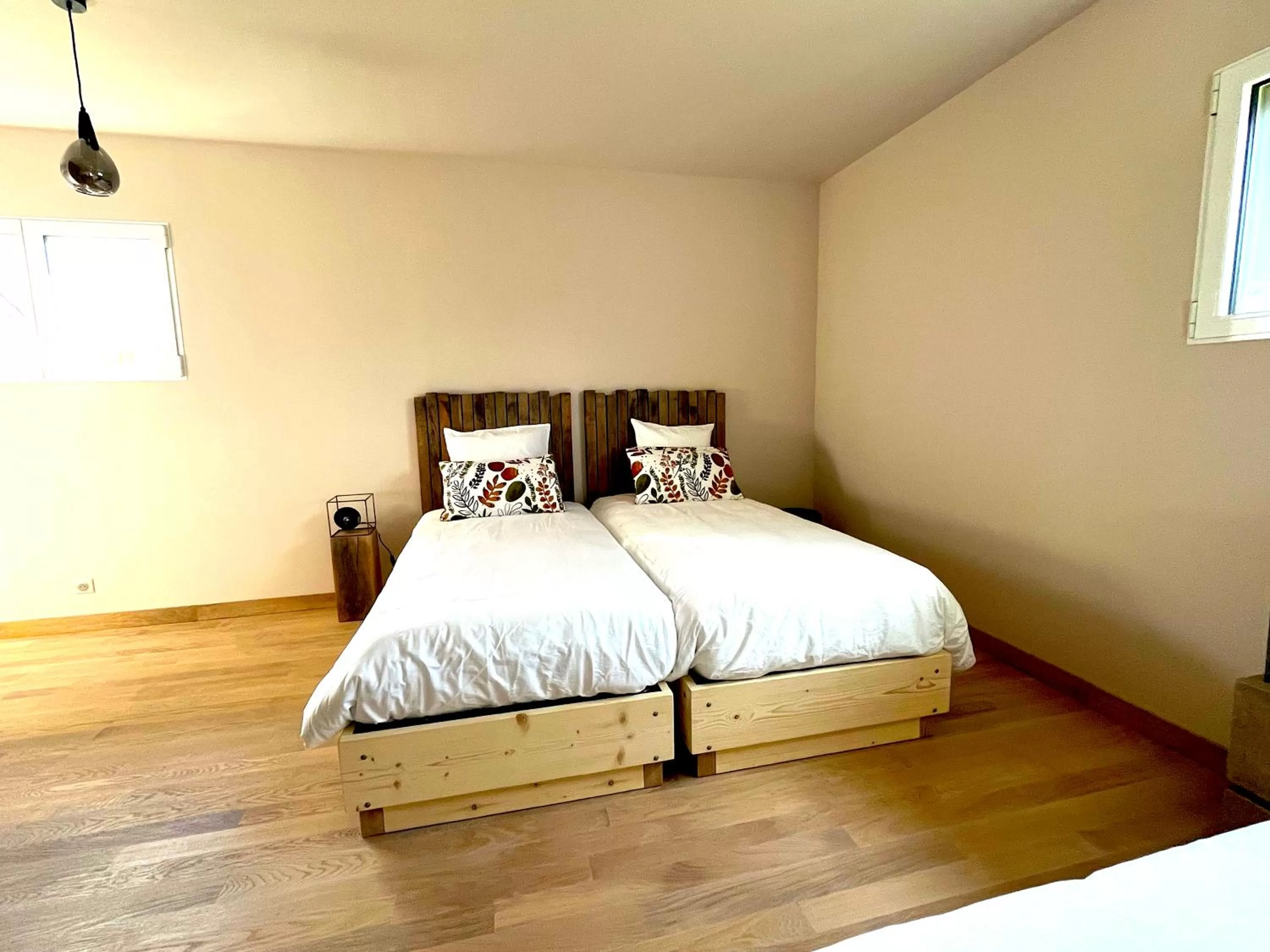 Bed in Hôtel En Tilleul