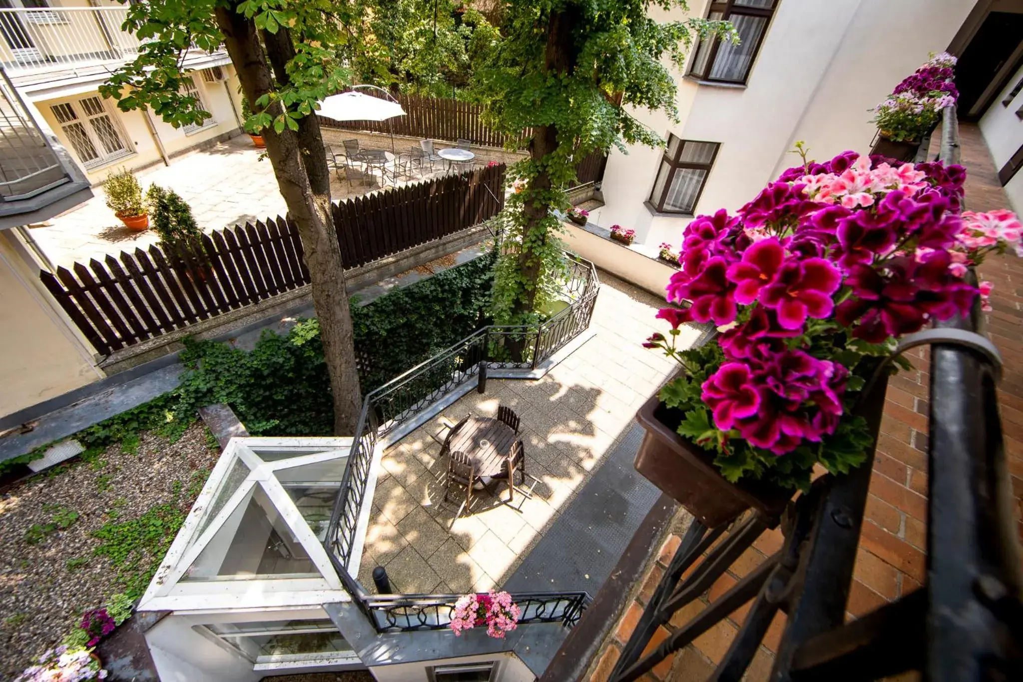 Balcony/Terrace in Hotel Amadeus