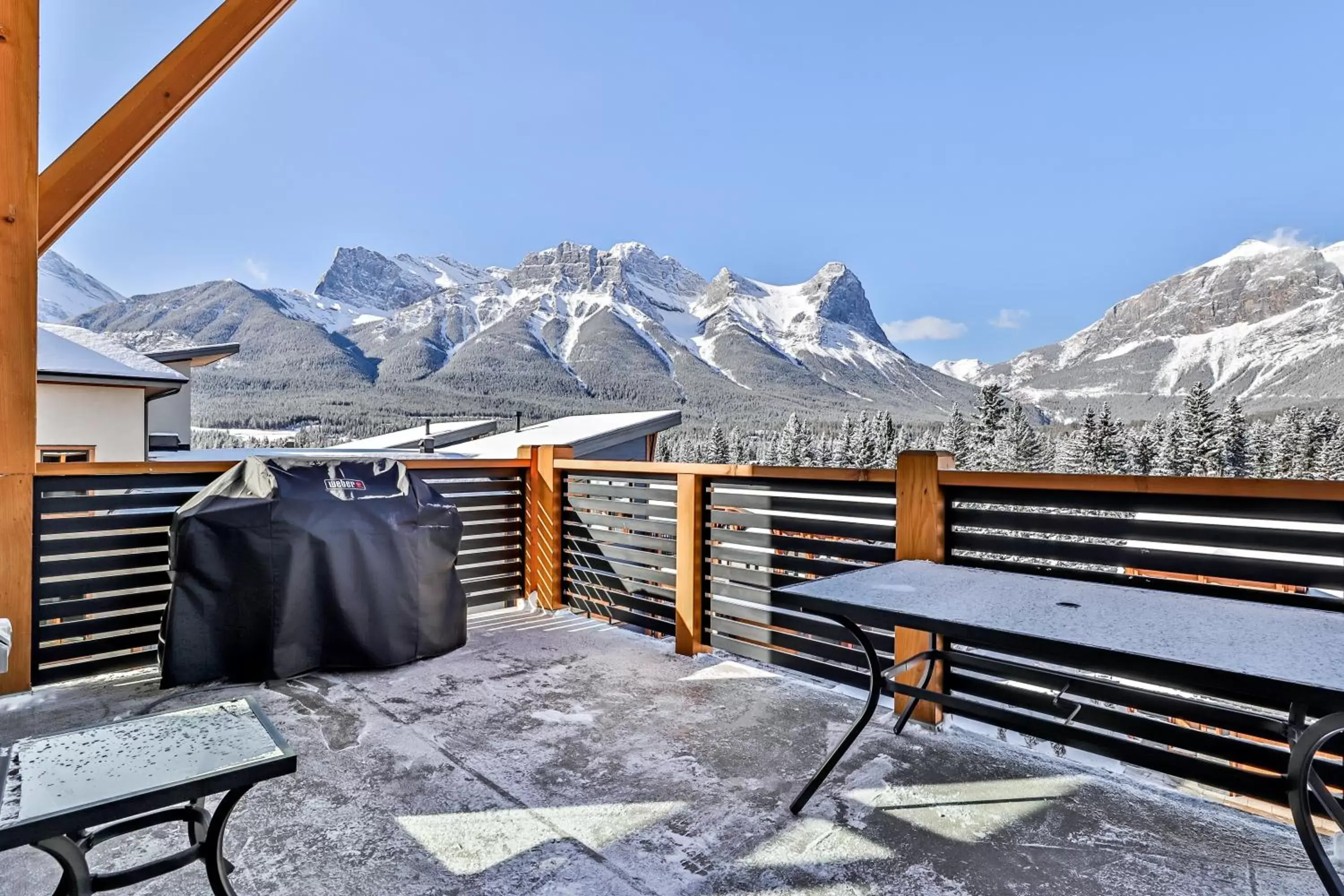 Balcony/Terrace, Winter in Tamarack Lodge by Spring Creek Vacations