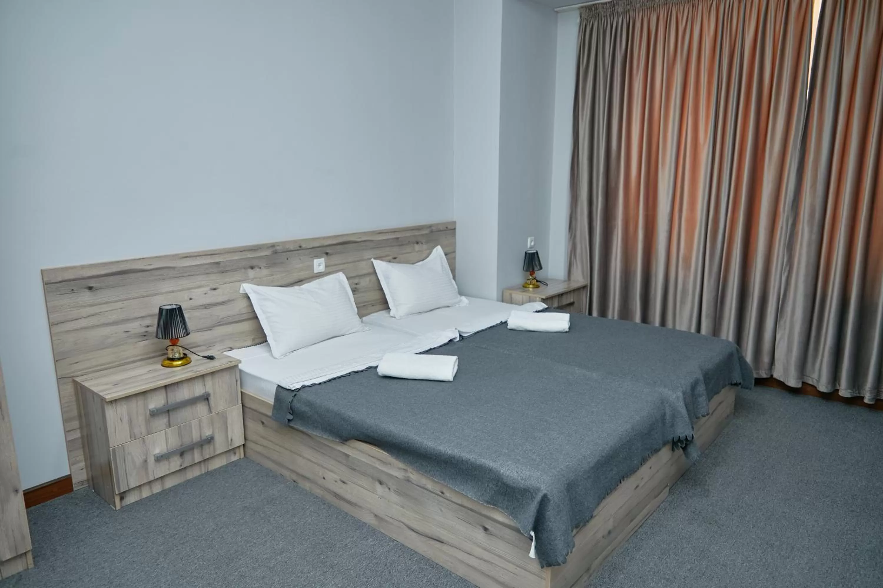 Bed in Hotel Muqaddas