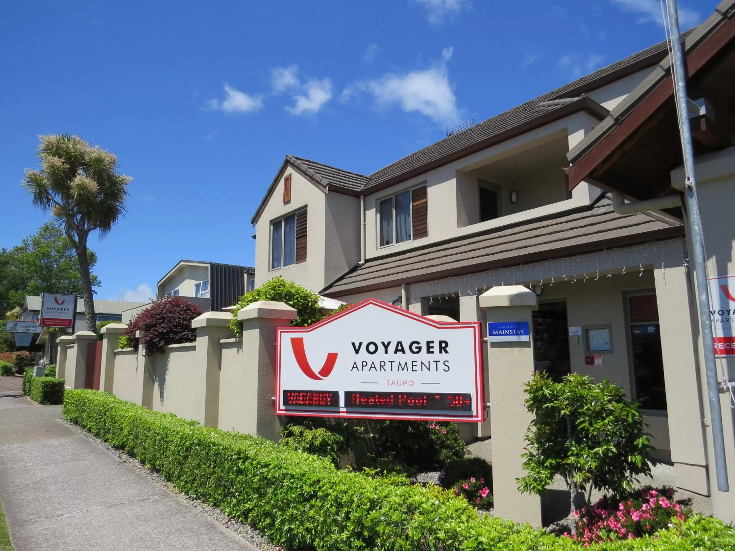 Property building in Voyager Apartments Taupo