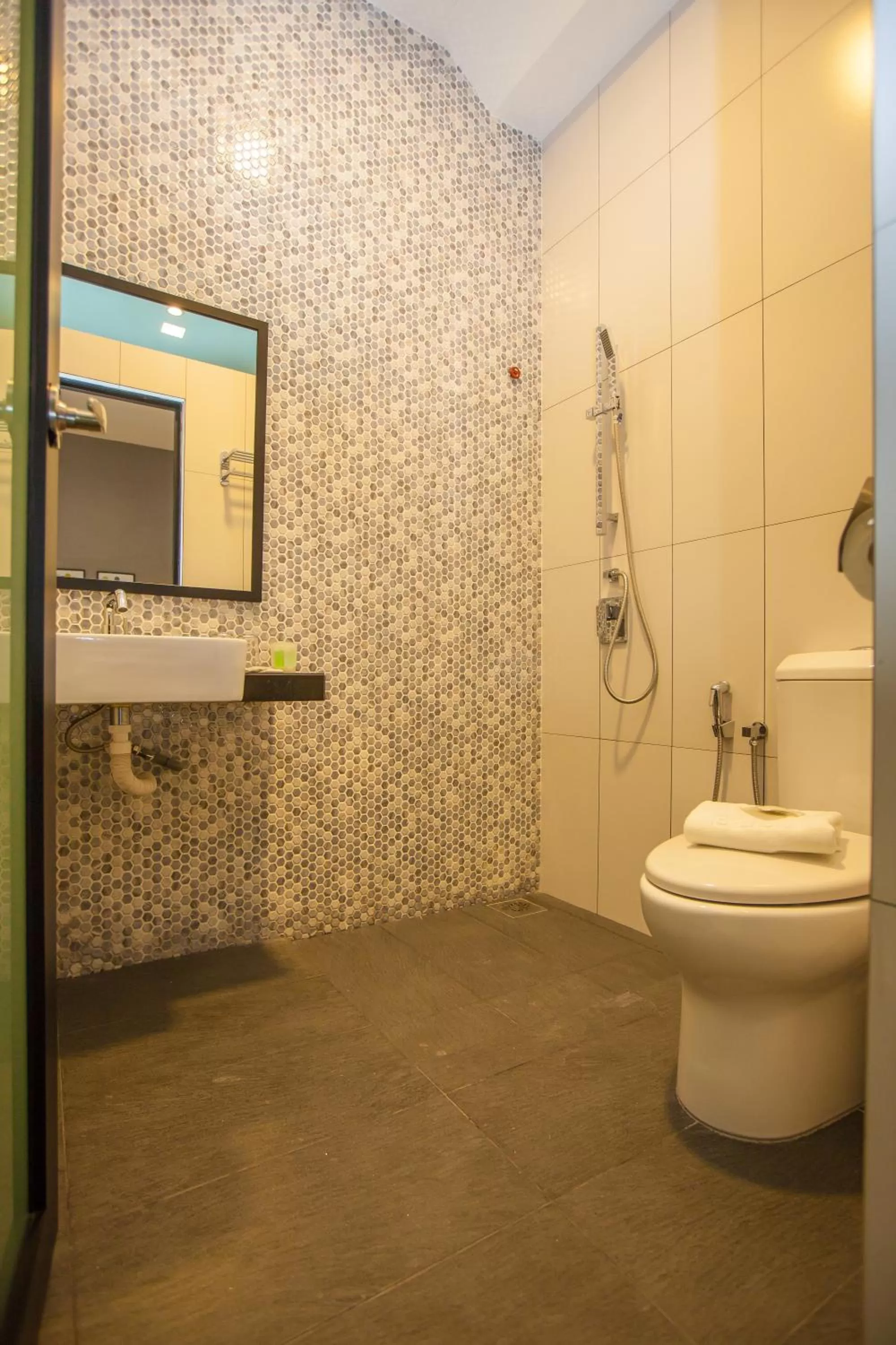 Bathroom in Bzz Hotel Skudai