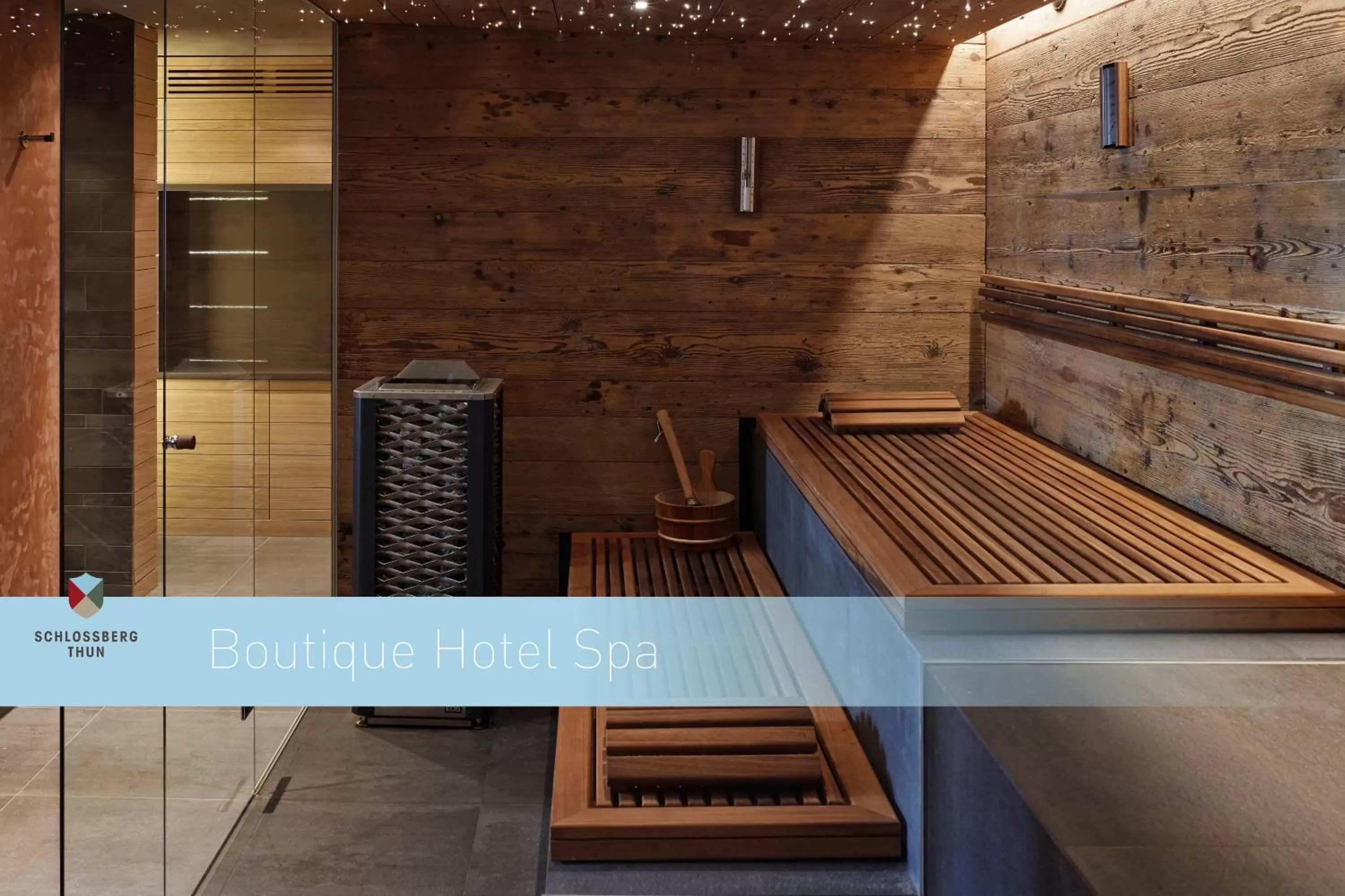Sauna in Boutique Hotel Schlossberg