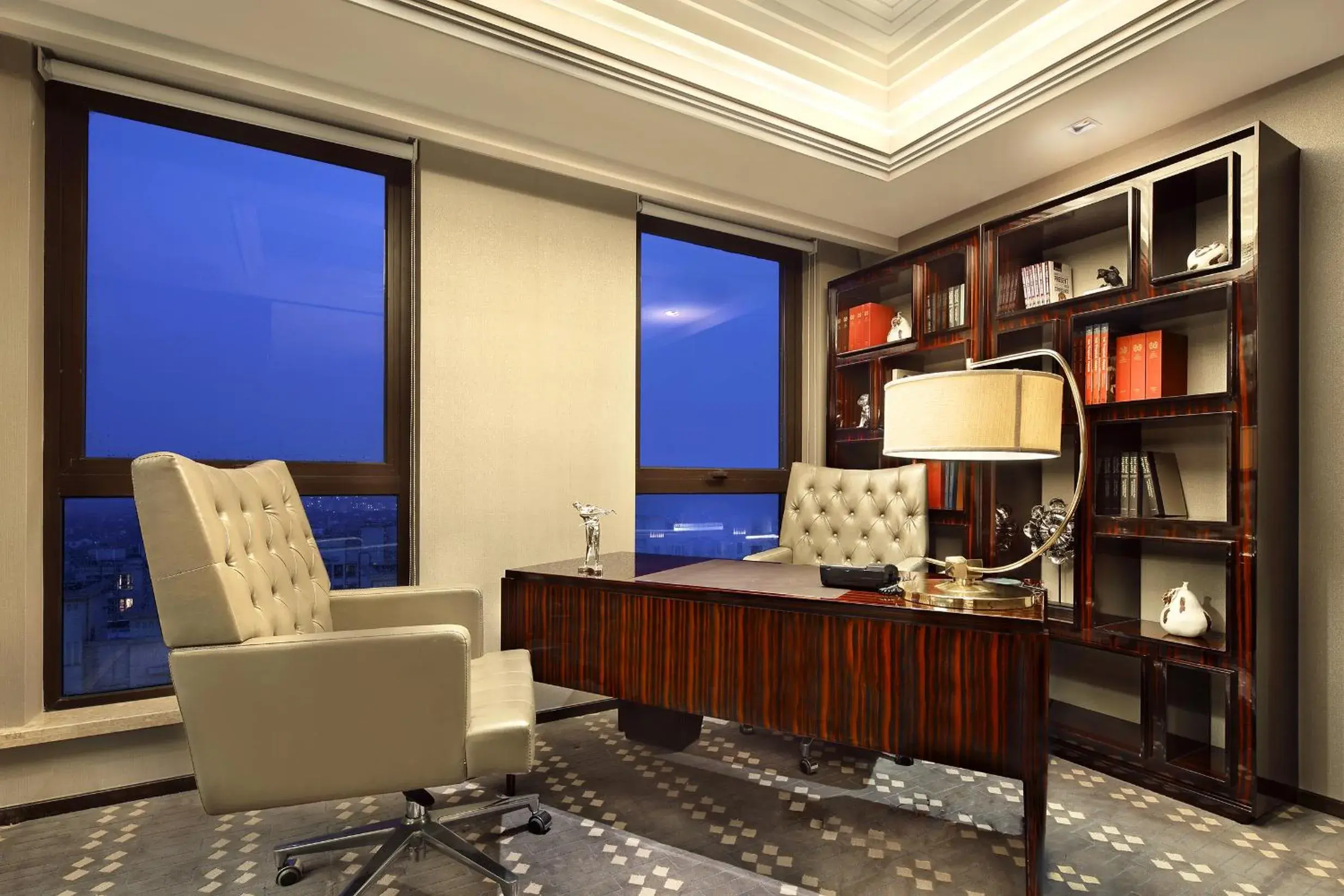 Living room in The Qube Hotel Xinqiao
