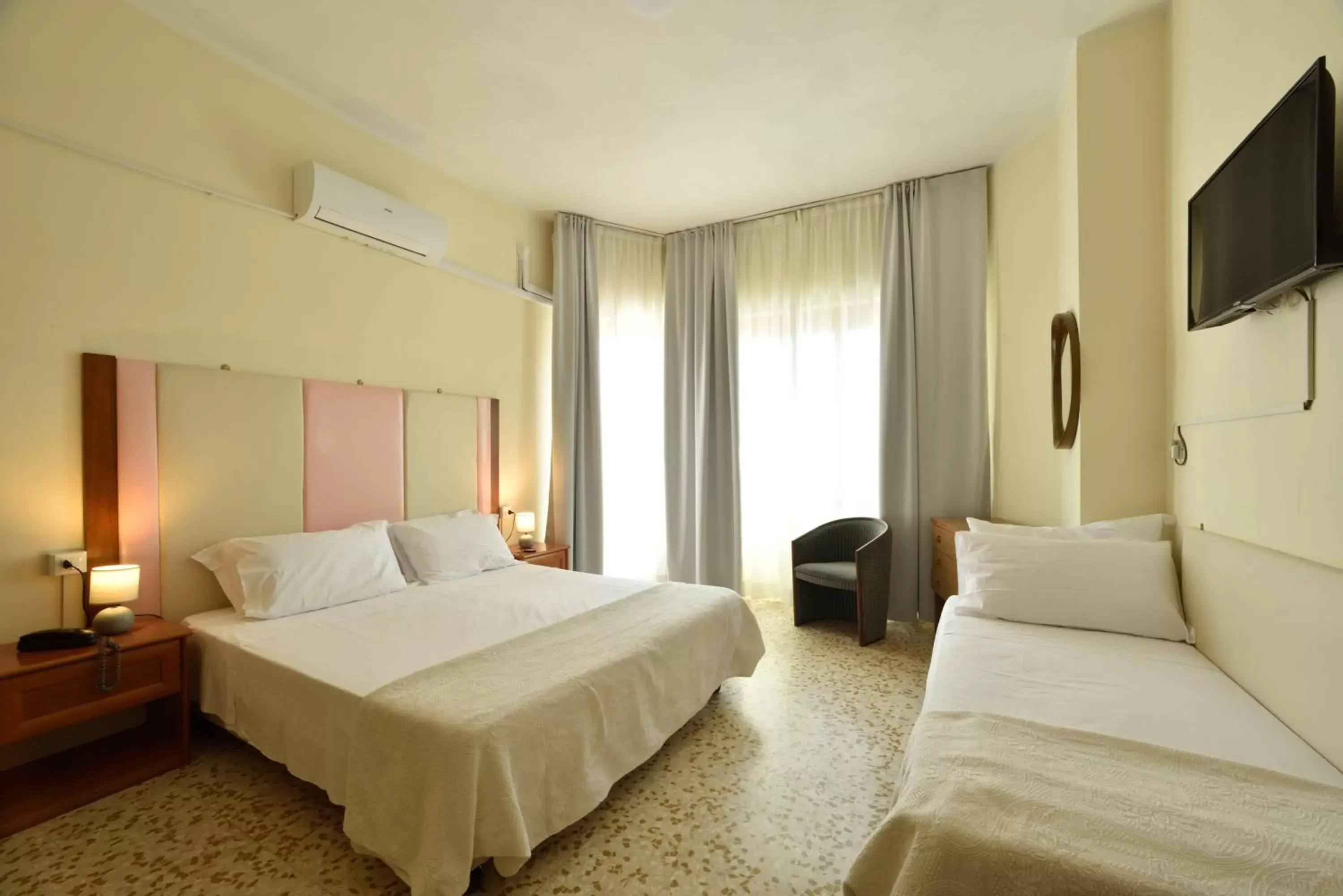 Bed in Hotel Diano Marina Mhotelsgroup