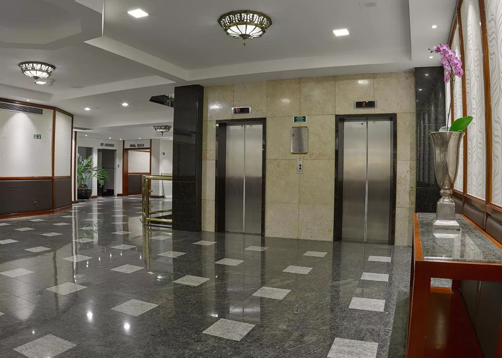 Lobby or reception, Lobby/Reception in Bourbon Curitiba Hotel & Suítes