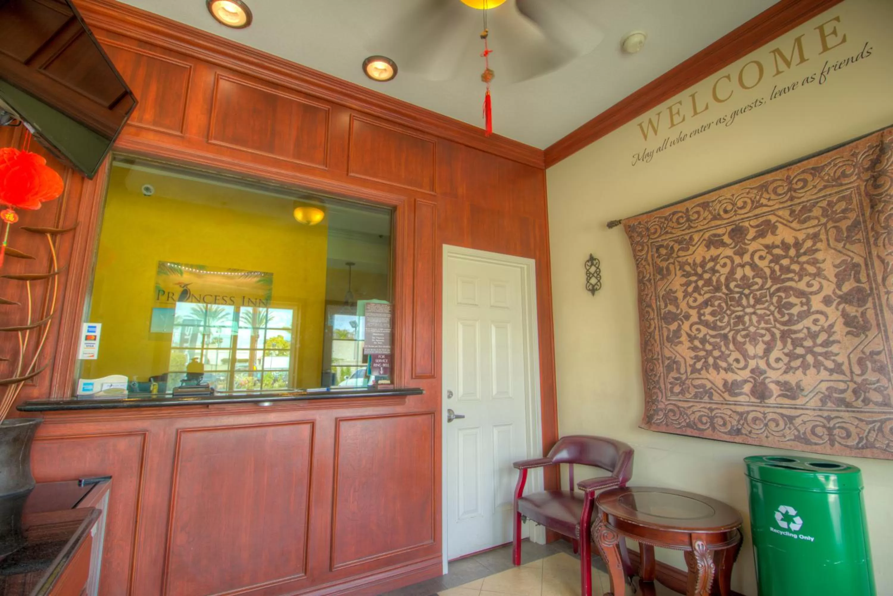 Lobby or reception in Princess Inn