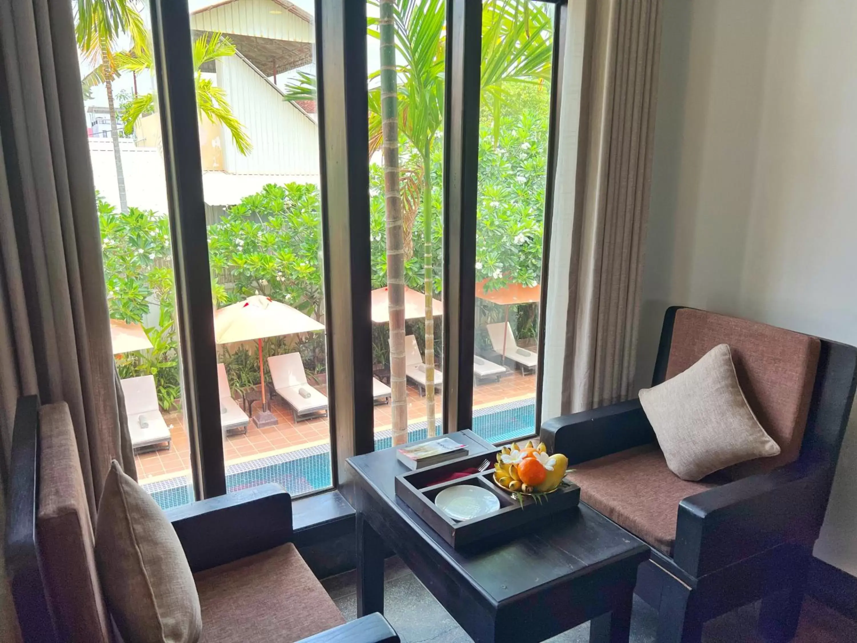 Swimming pool in The Bliss Angkor Swimming pool in The Bliss Angkor