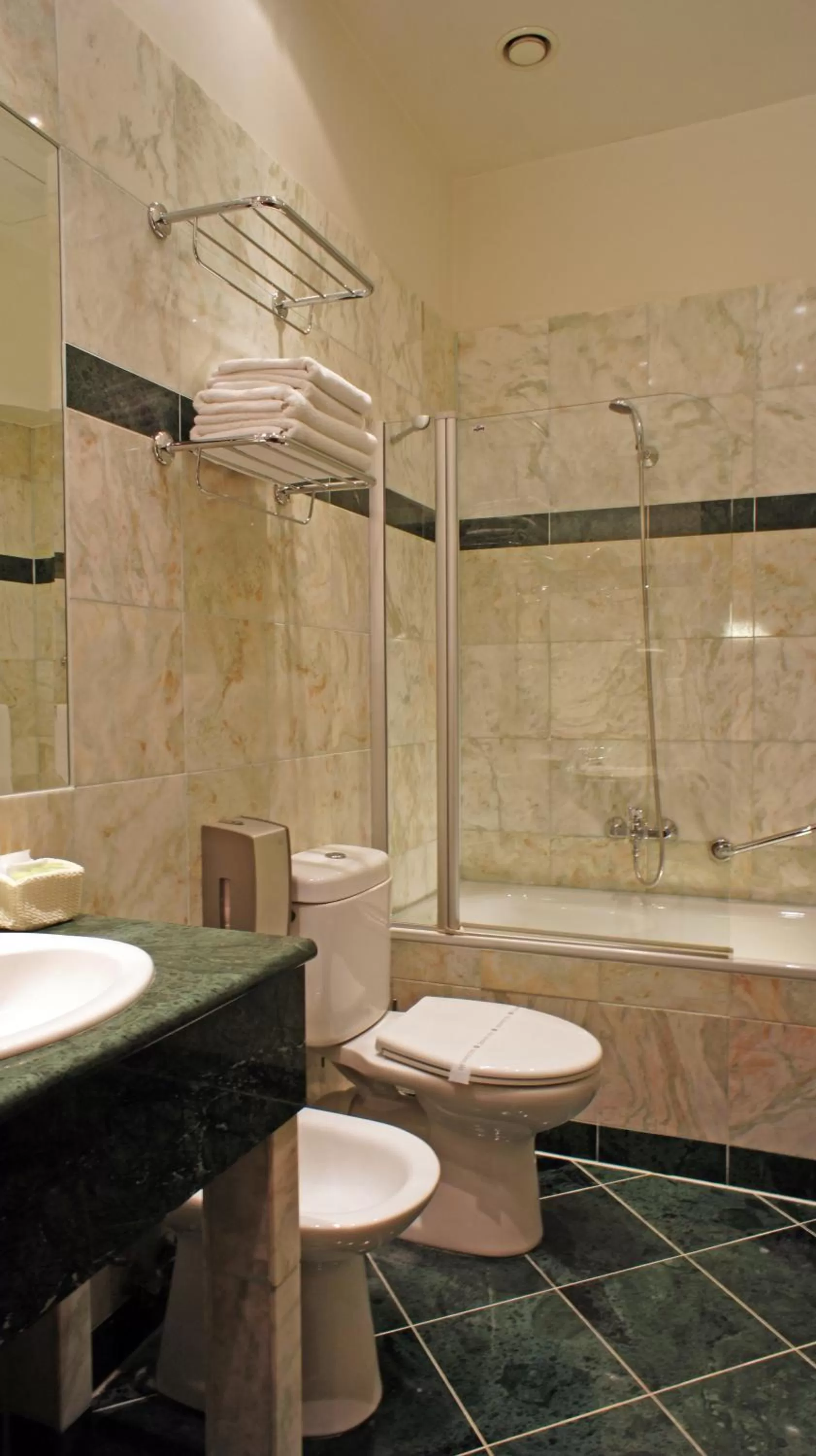 Bathroom in Grand Hotel Praha