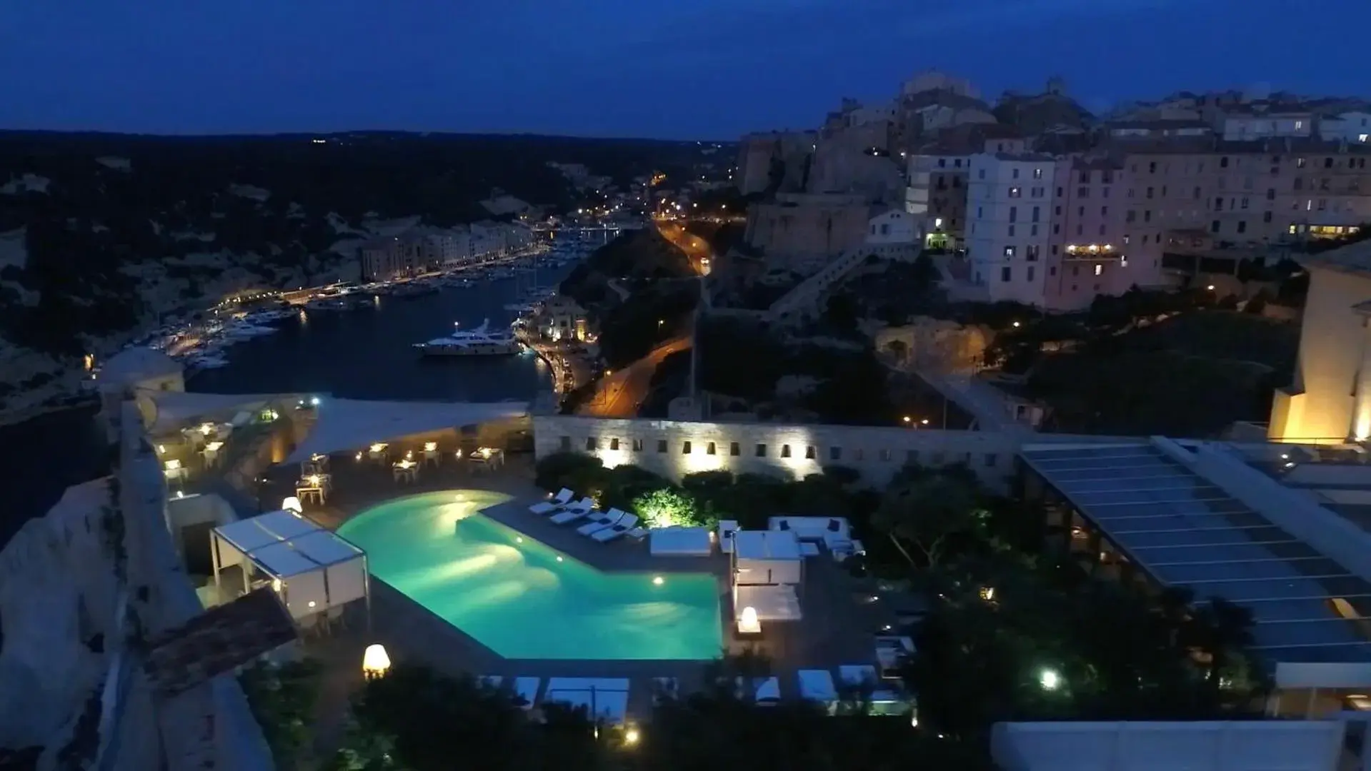 Restaurant/places to eat, Bird's-eye View in Hotel Spa Genovese