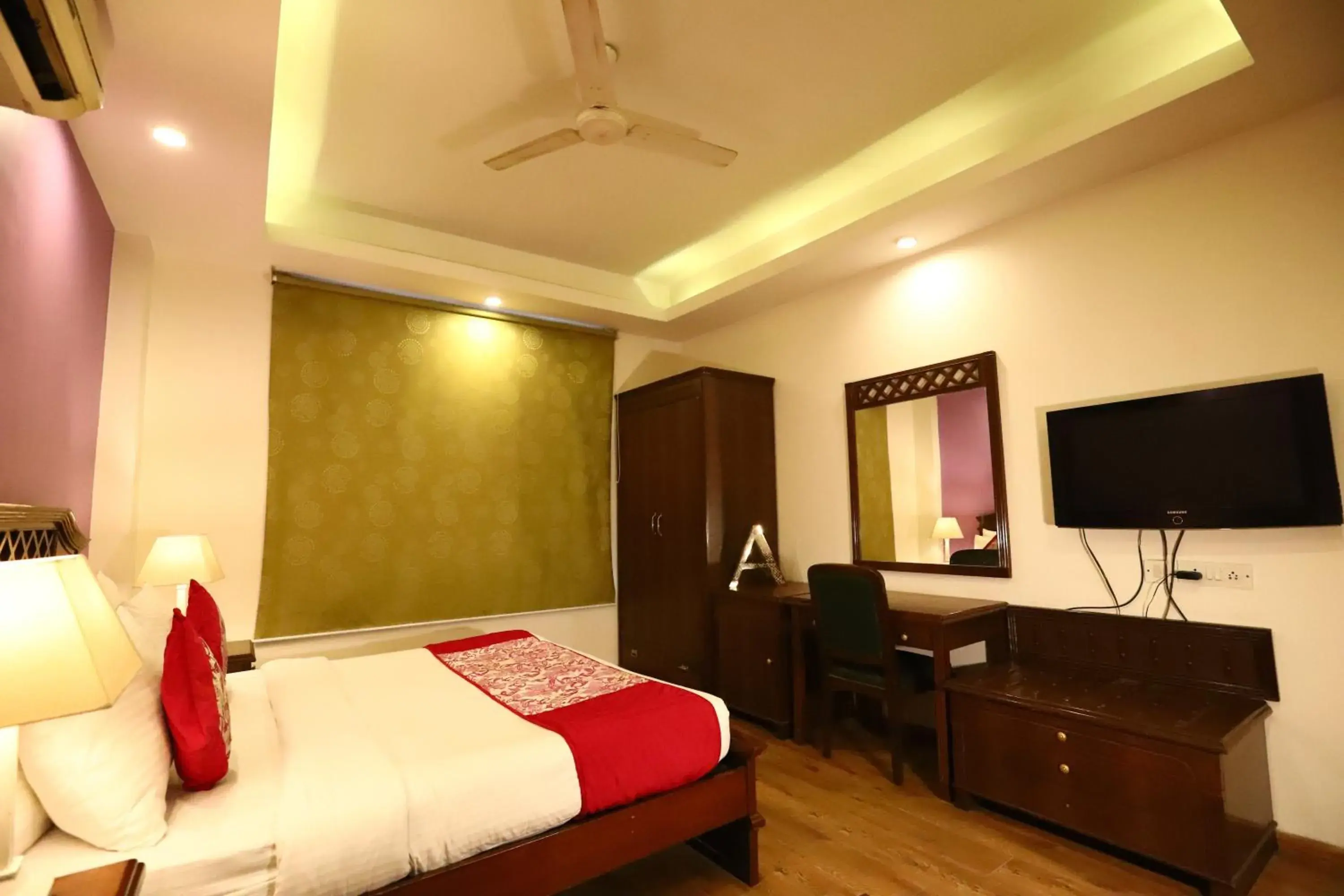 Photo of the whole room, Bed in Hotel Ambica Palace