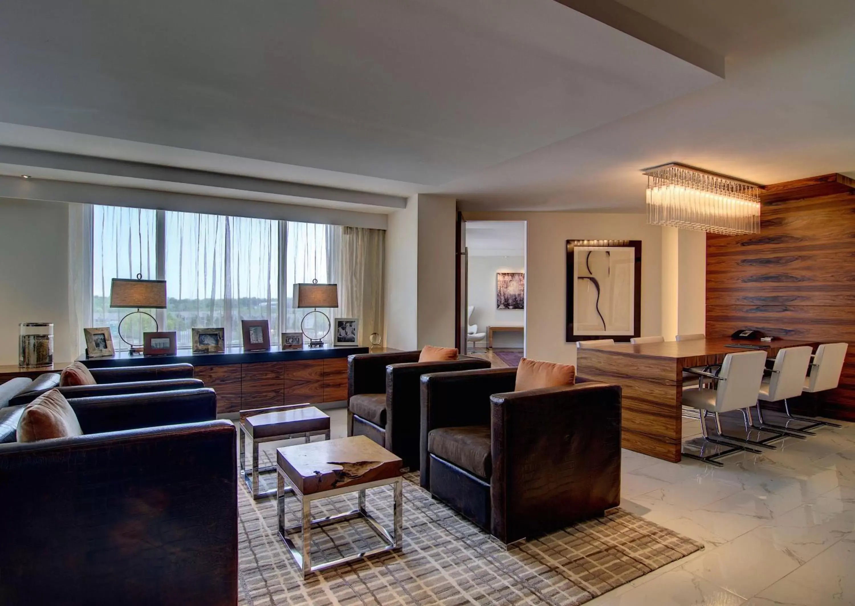 Living room, Seating Area in Hilton McLean Tysons Corner