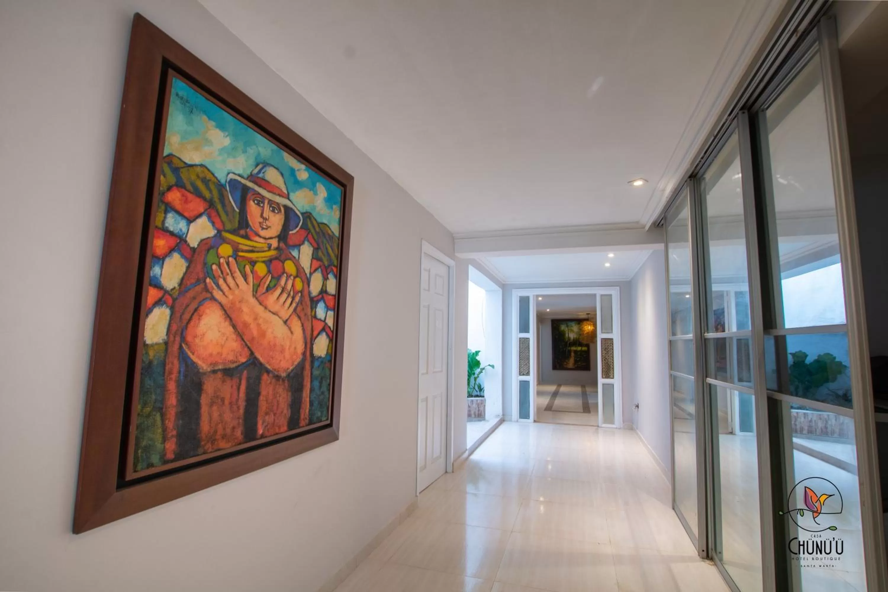 Facade/entrance in Hotel Boutique Casa chunuu Santa Marta