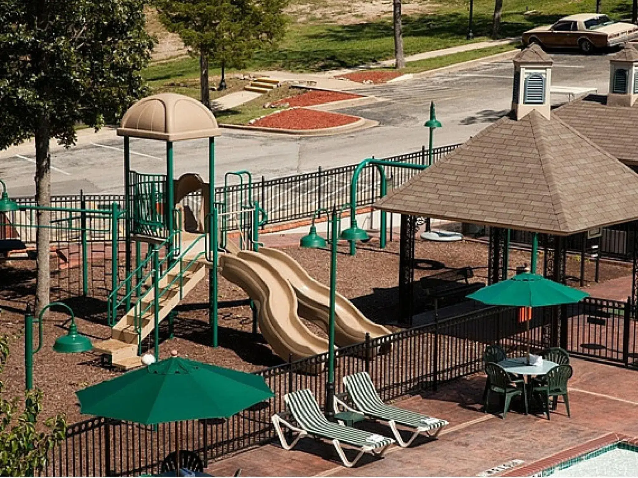 Children play ground in French Quarter Resort