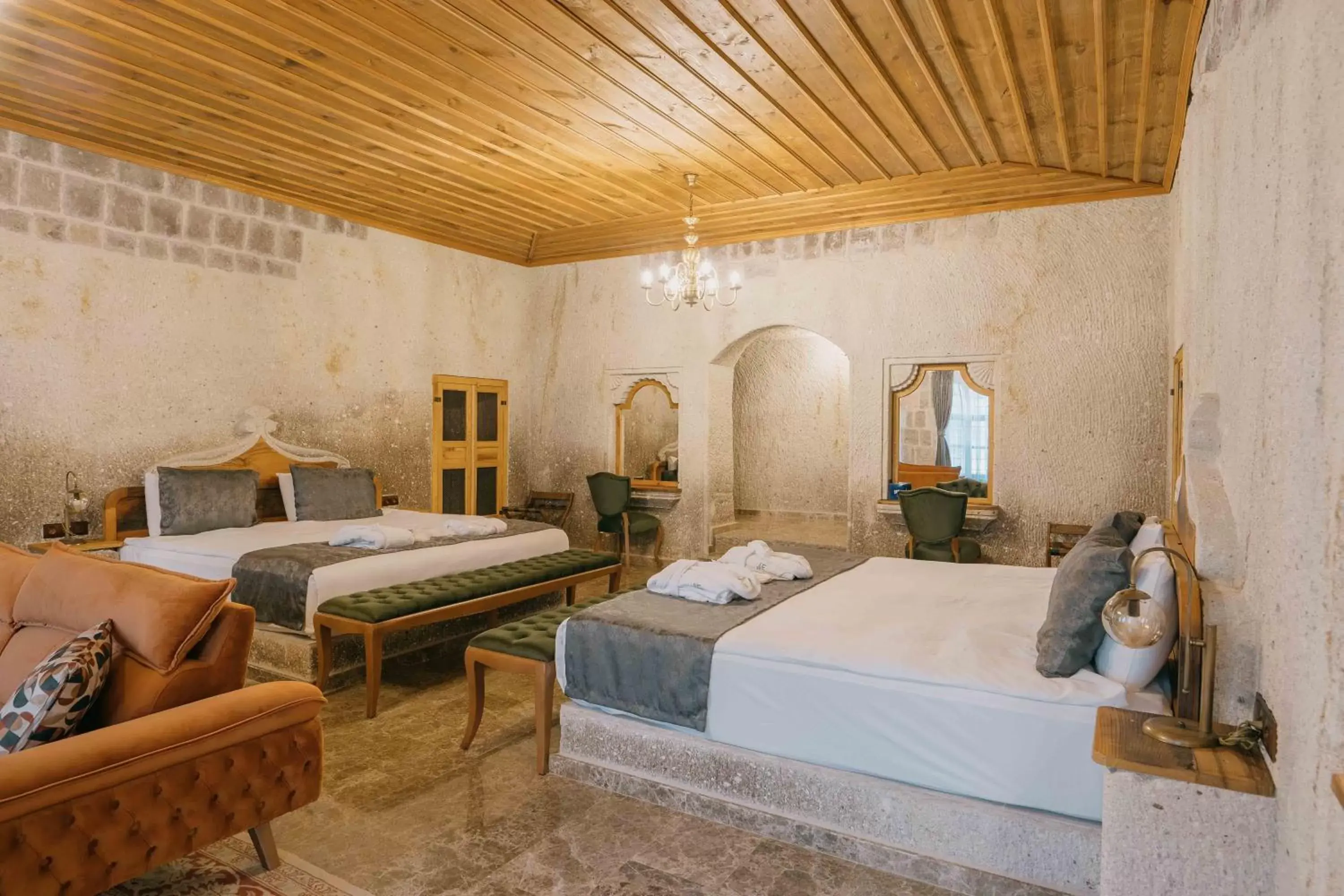 Bedroom, Bed in Lunar Cappadocia Hotel