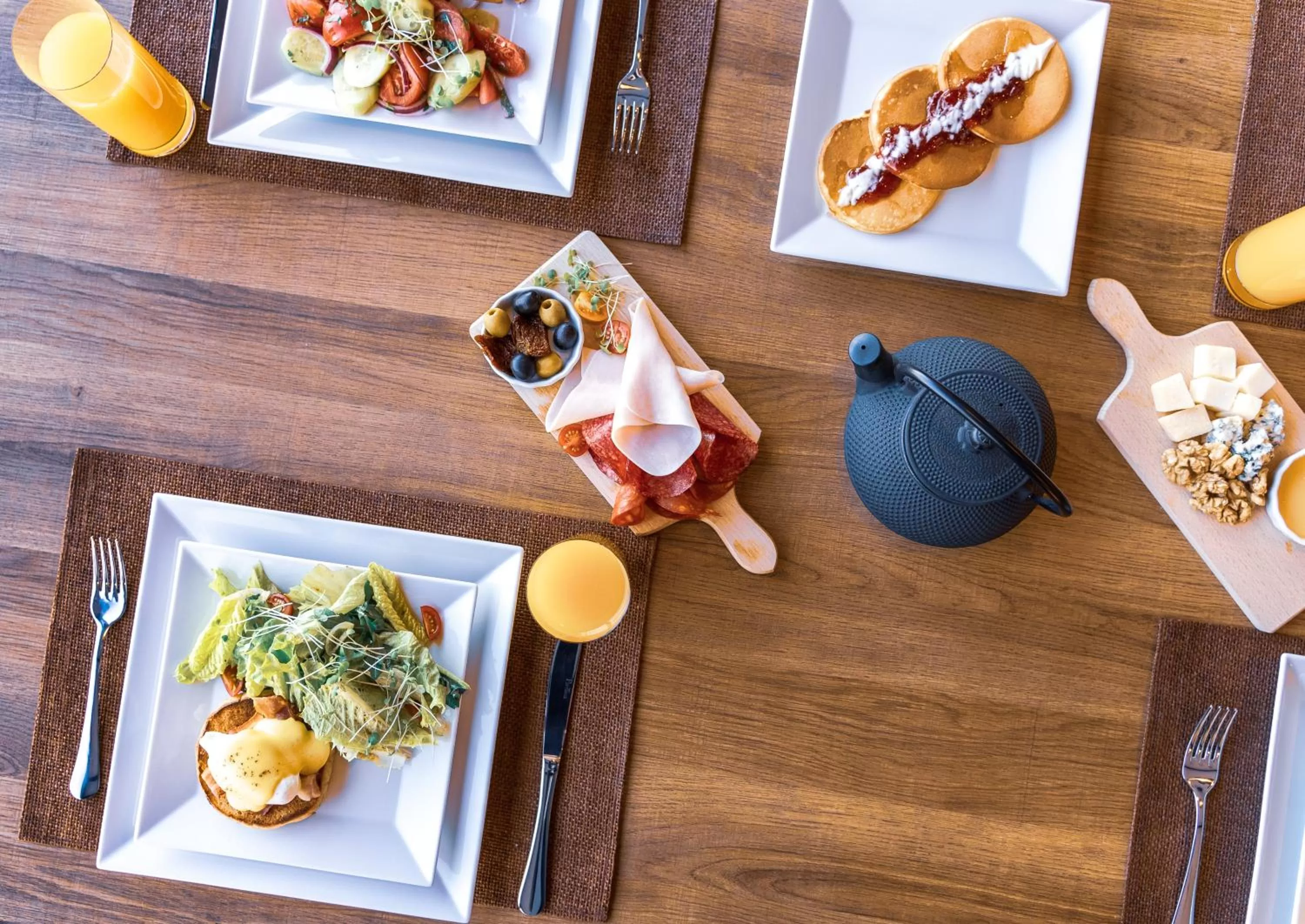 Food and drinks in Reed Hotel Tbilisi