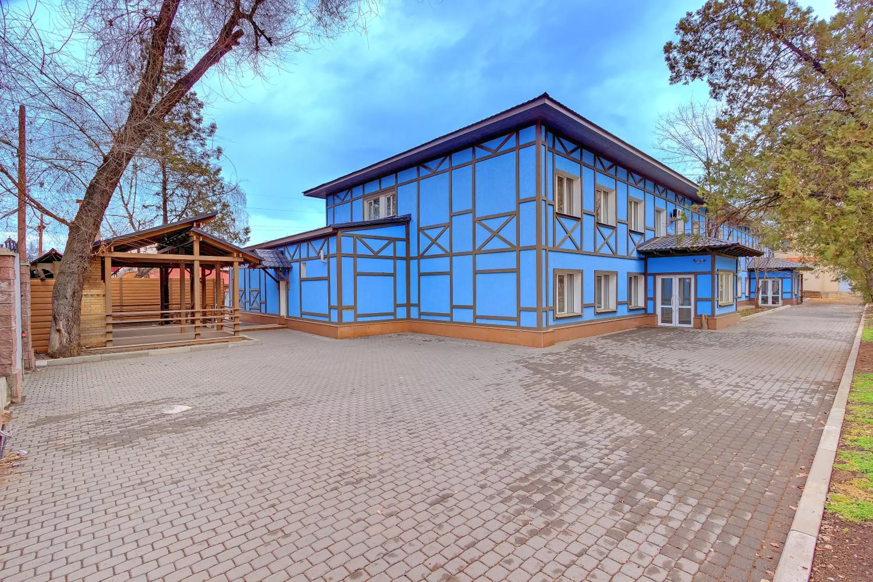 Property building in Resident Hotel Almaty Property building in Resident Hotel Almaty