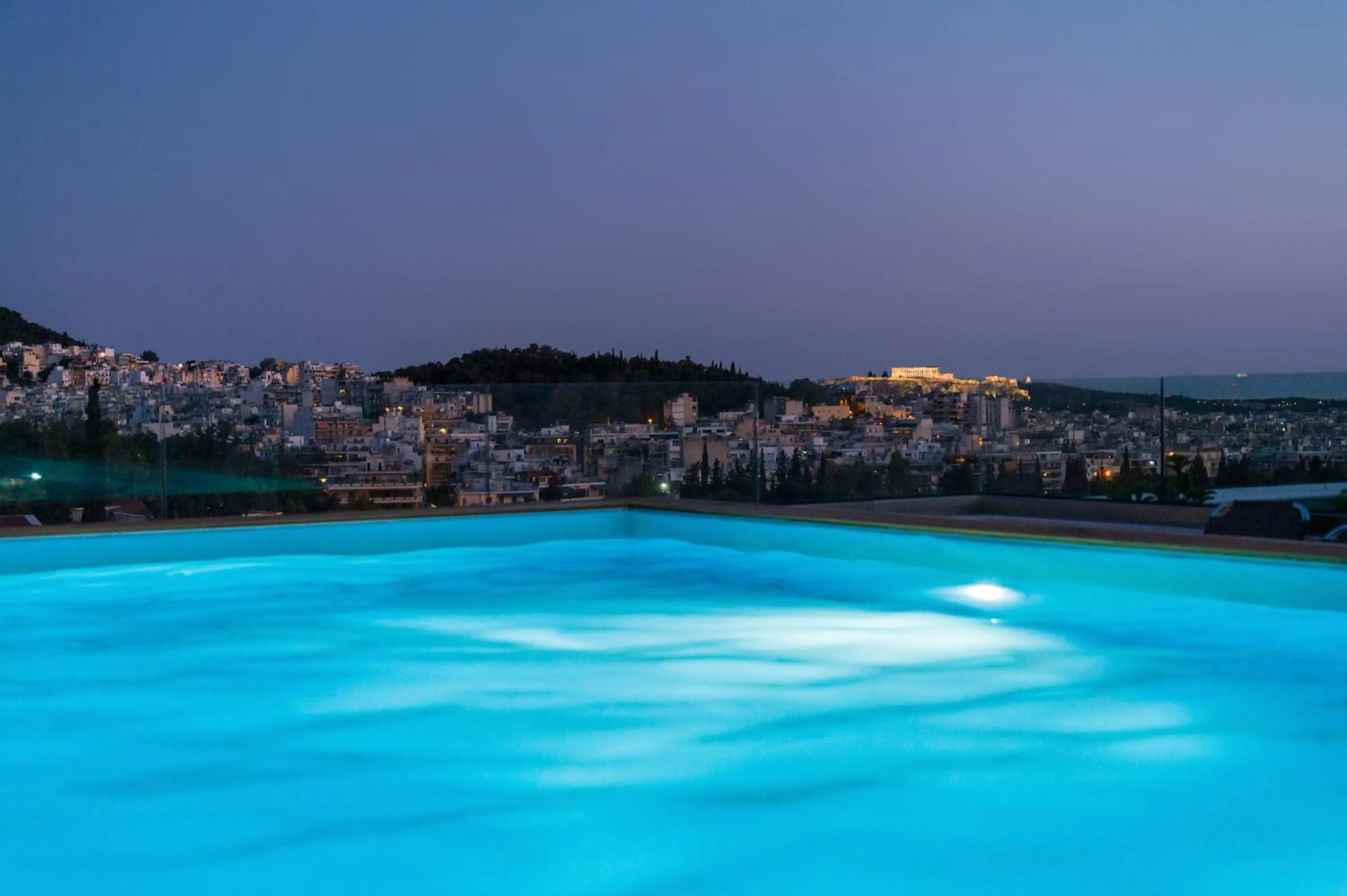 Swimming pool in Athens Panorama Project