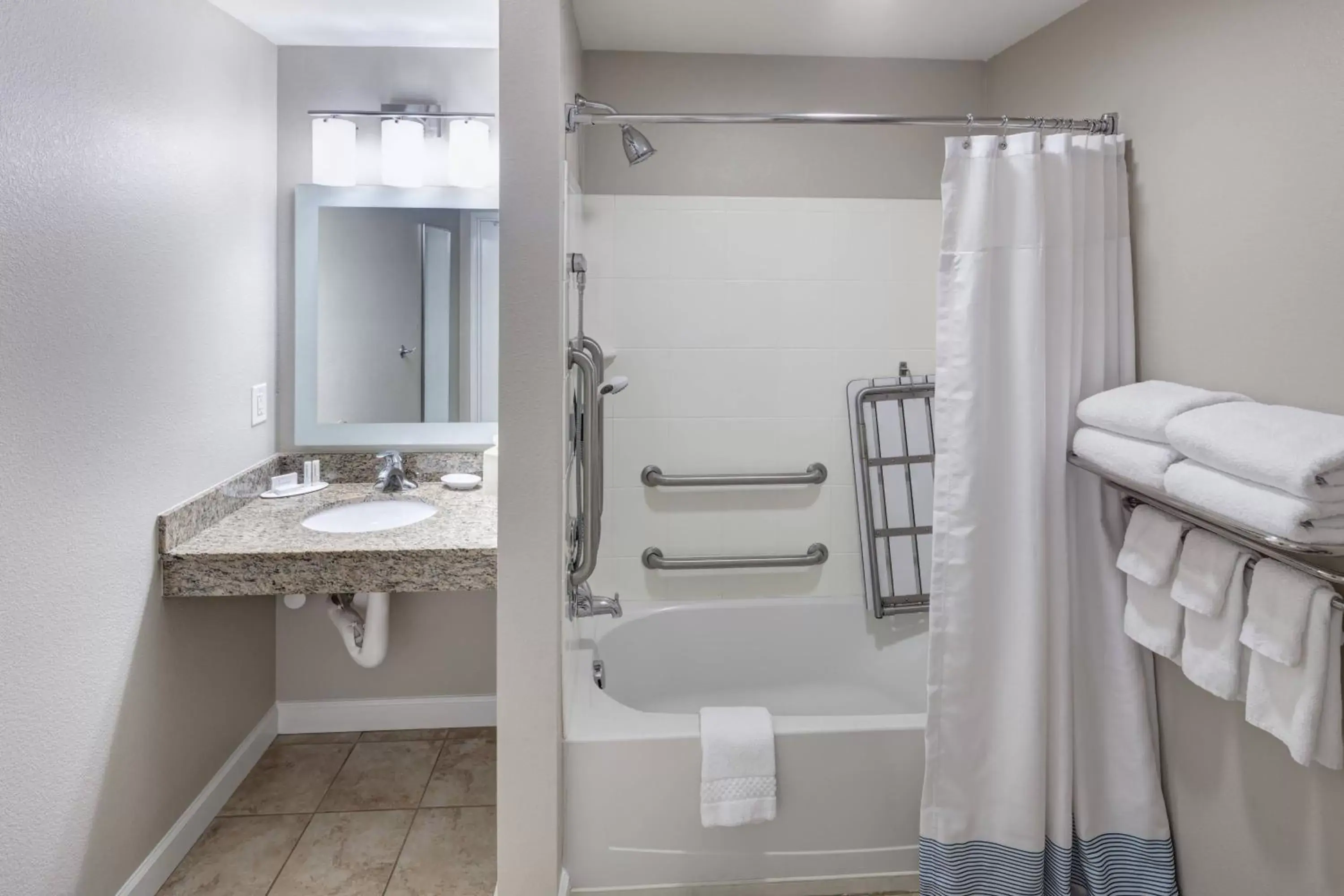 Bathroom in TownePlace Suites Columbia Southeast / Fort Jackson