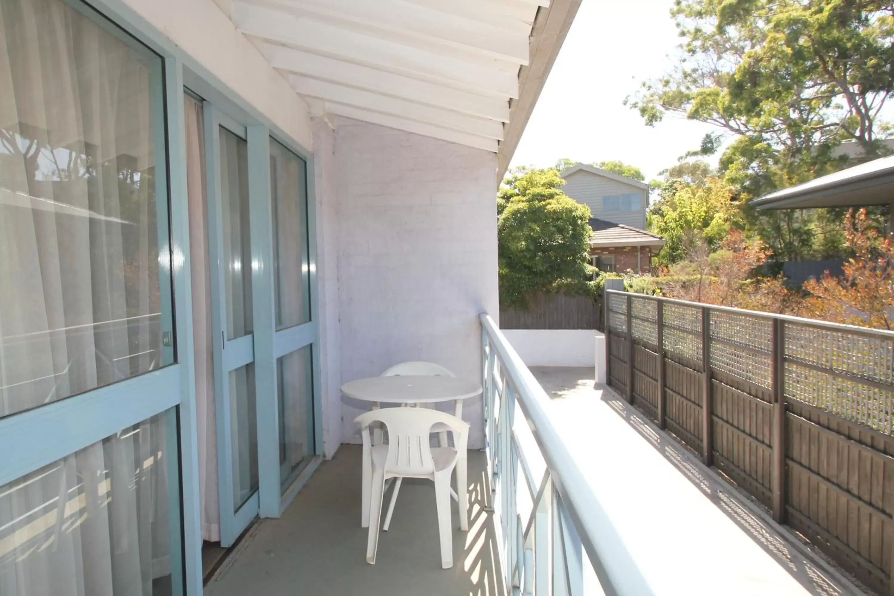 Balcony/Terrace in Beaumaris Bay Motel