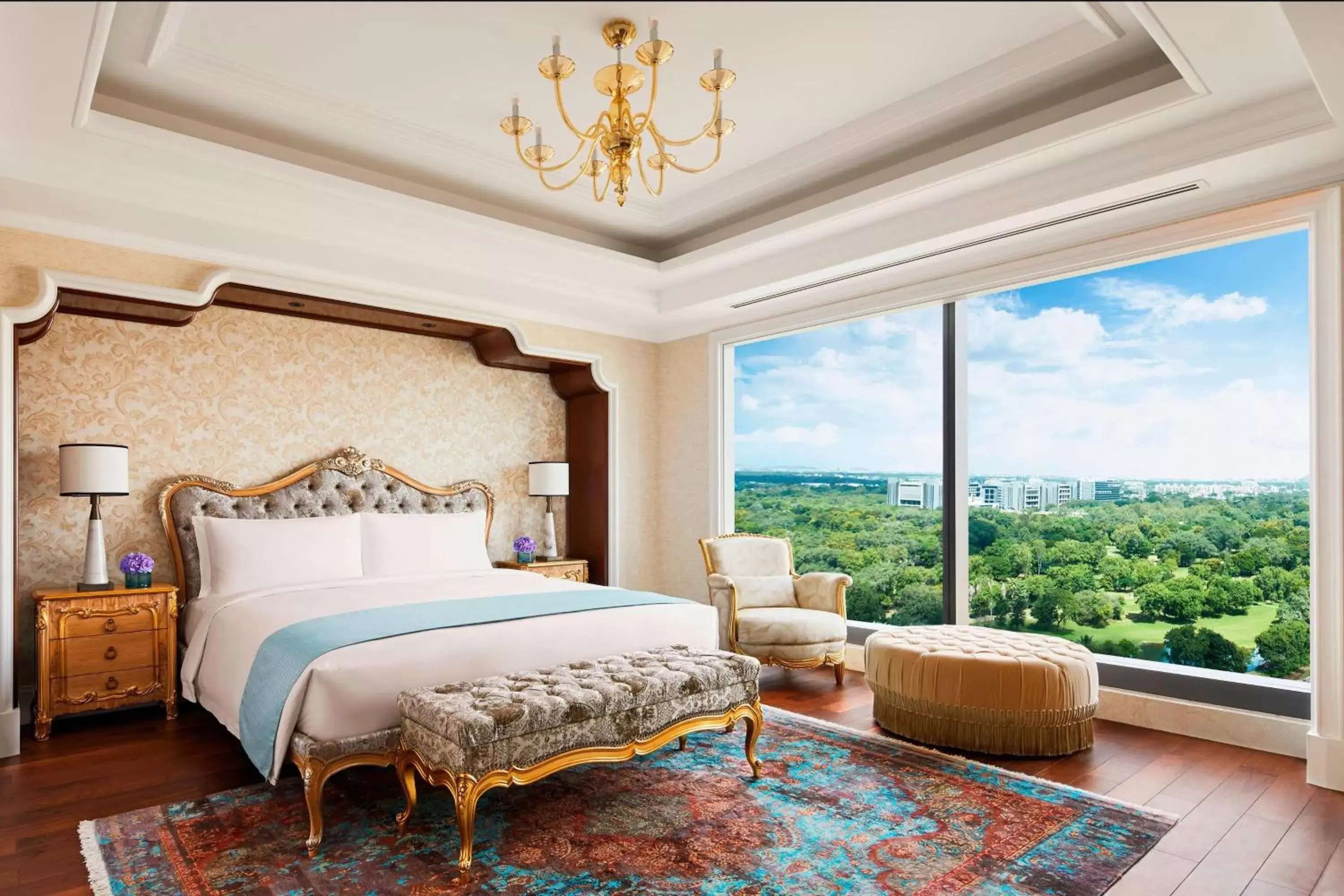 Bedroom in The Ritz-Carlton, Pune