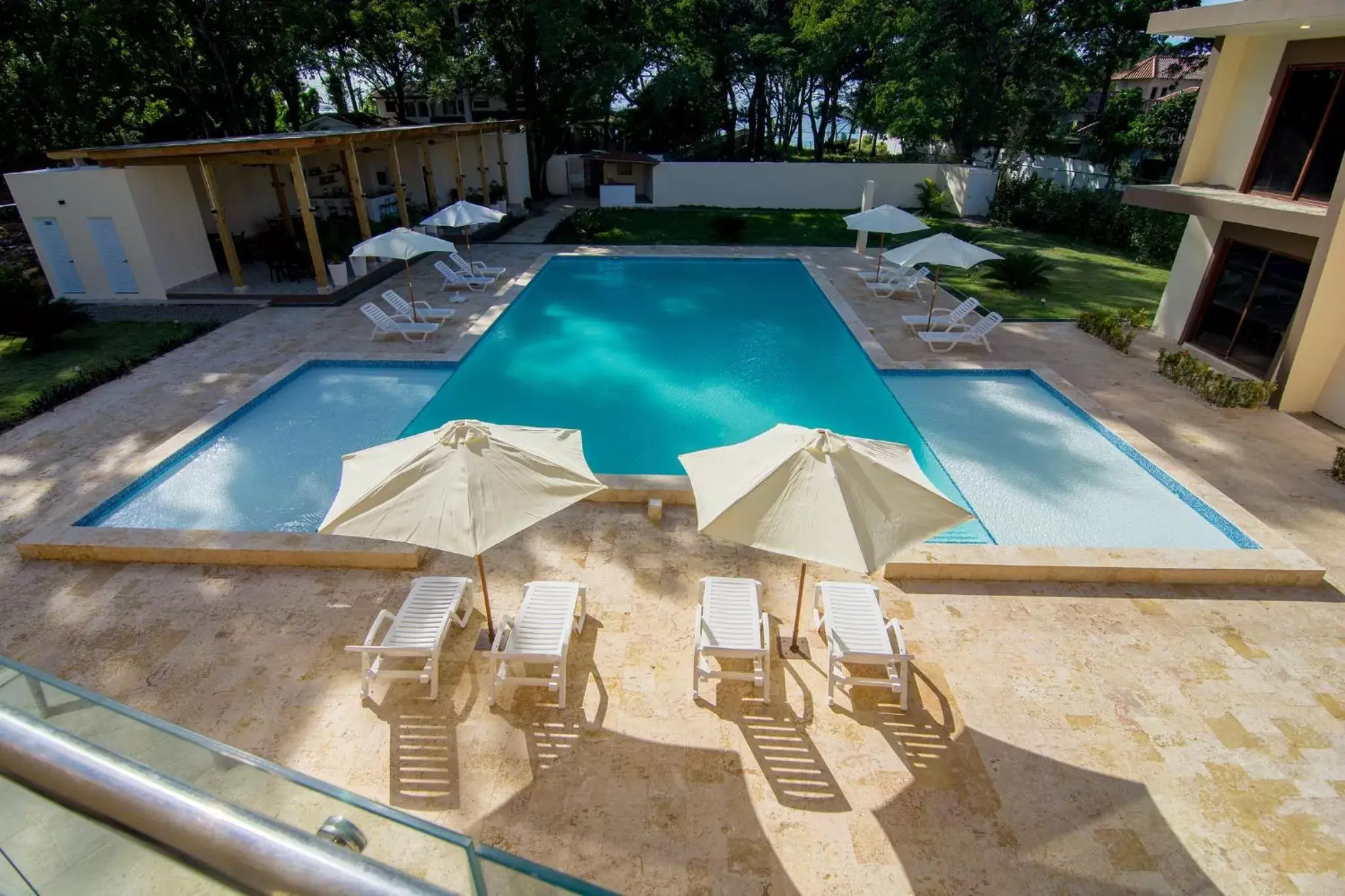 Pool View in Caribbean Diamond Boutique Hotel