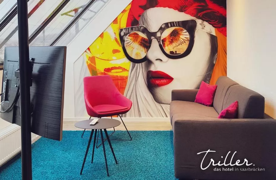 Living room in Hotel Am Triller - Hotel & Serviced Apartments