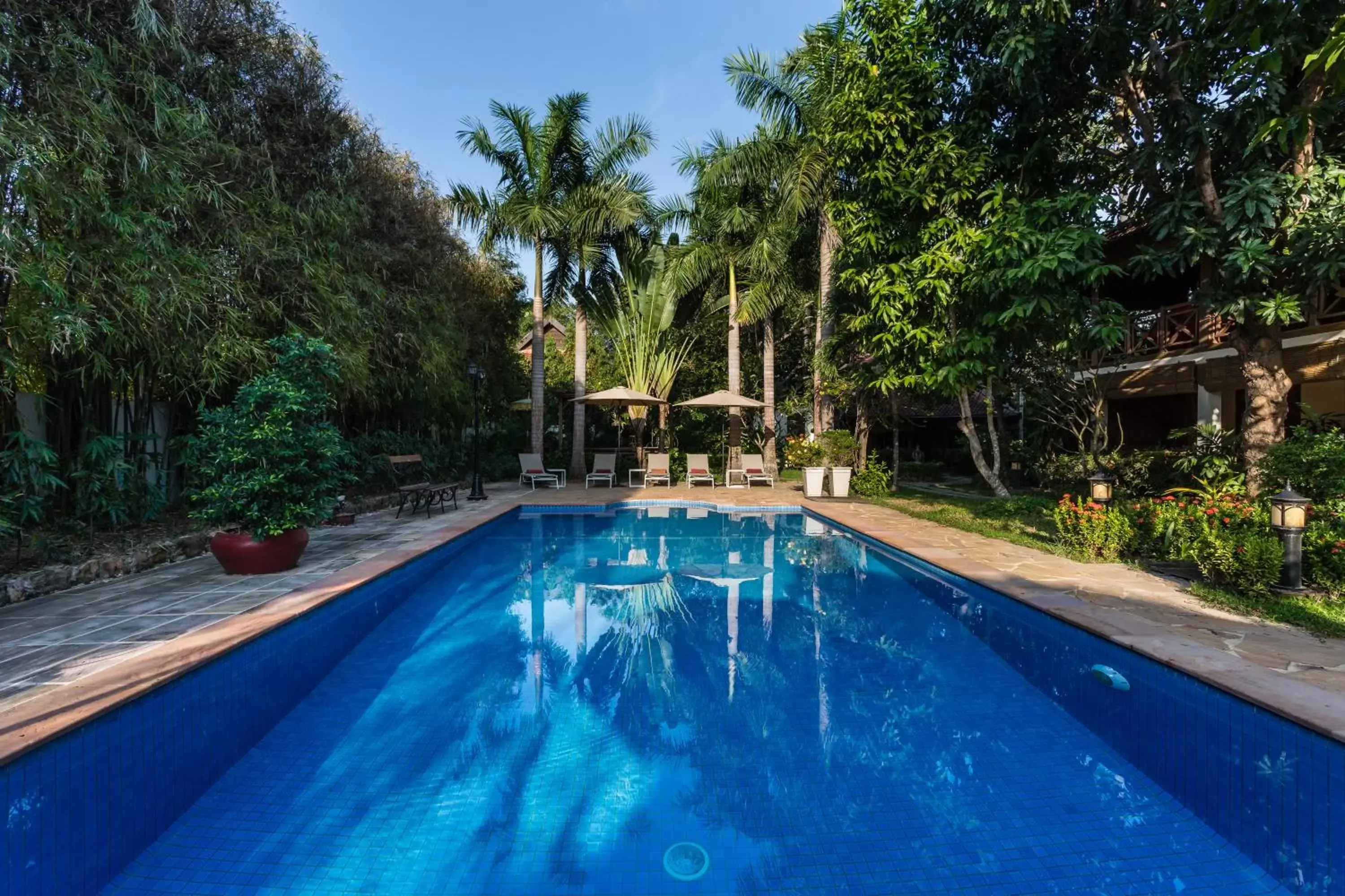 Swimming Pool in La Palmeraie D'angkor