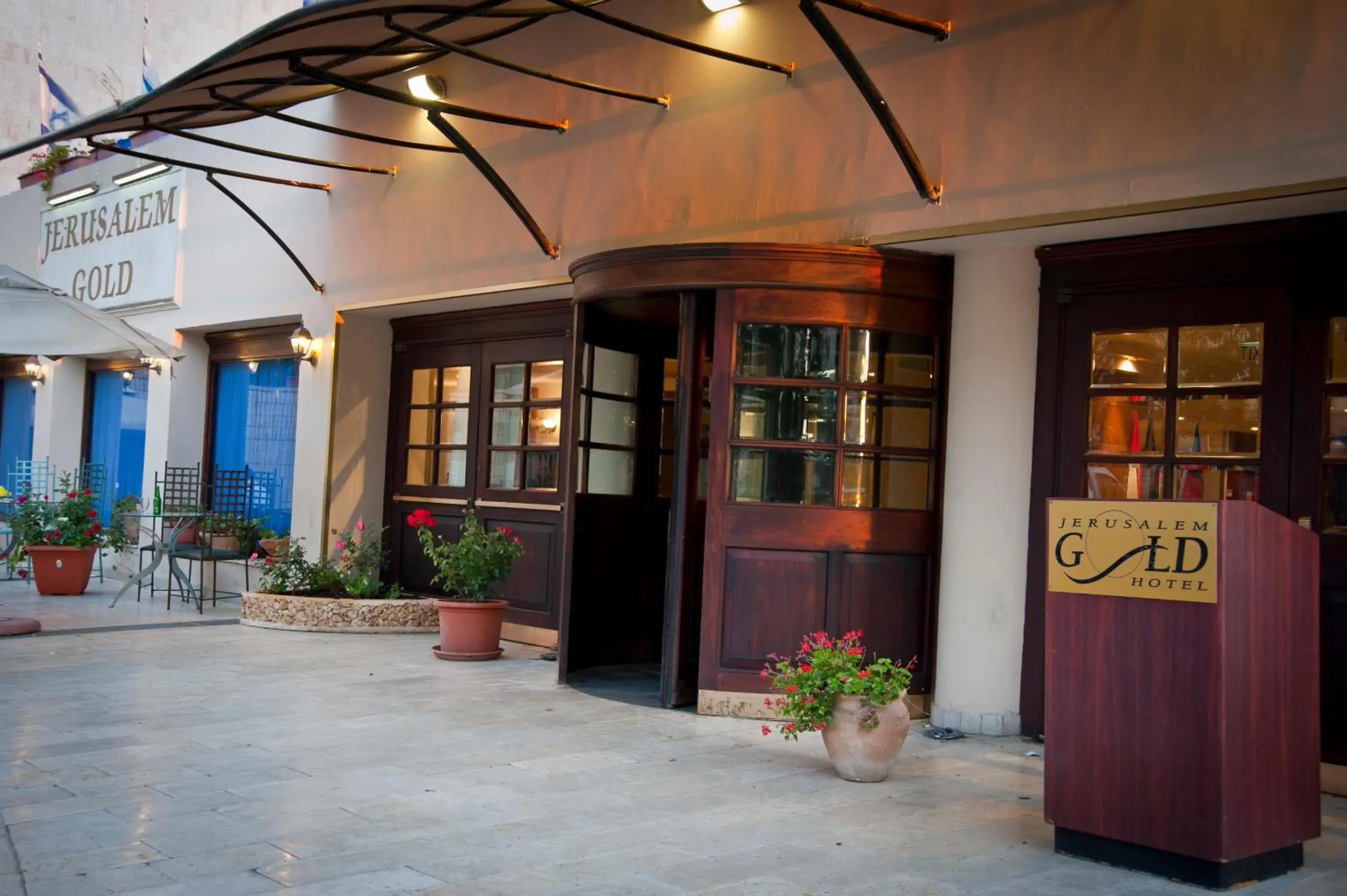 Facade/entrance in Jerusalem Gold Hotel