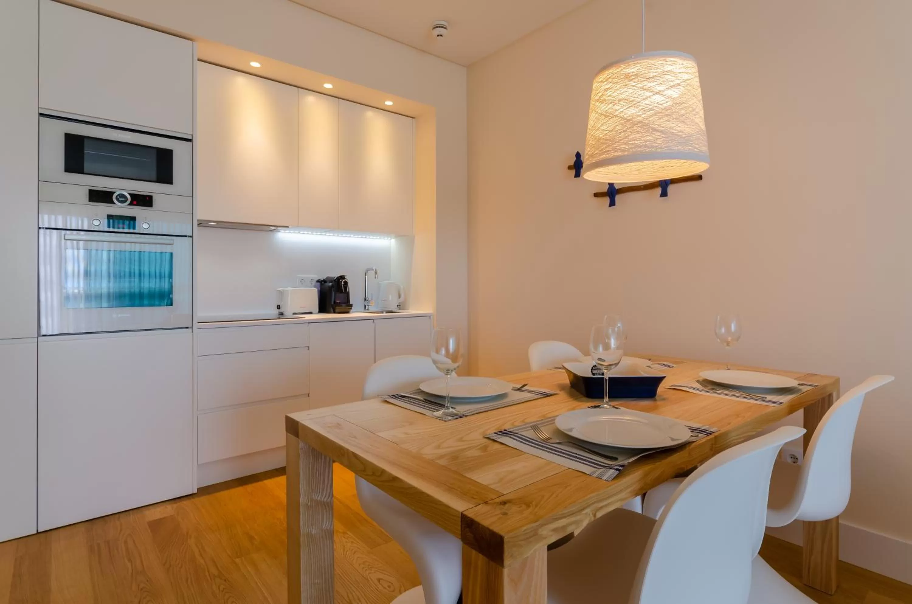 Communal kitchen in Praia do Sal Resort