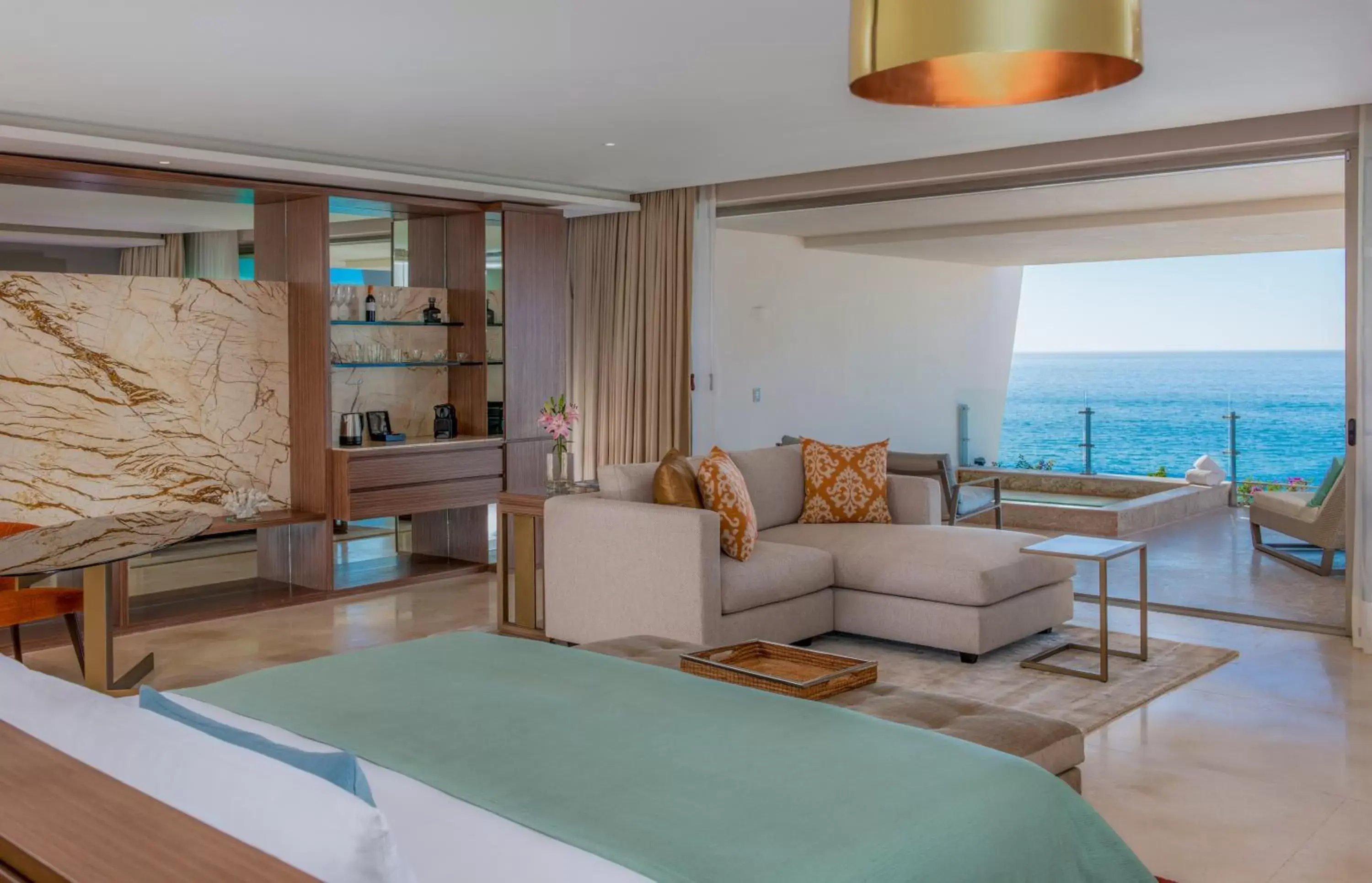 Bed in Grand Velas Los Cabos Luxury All Inclusive