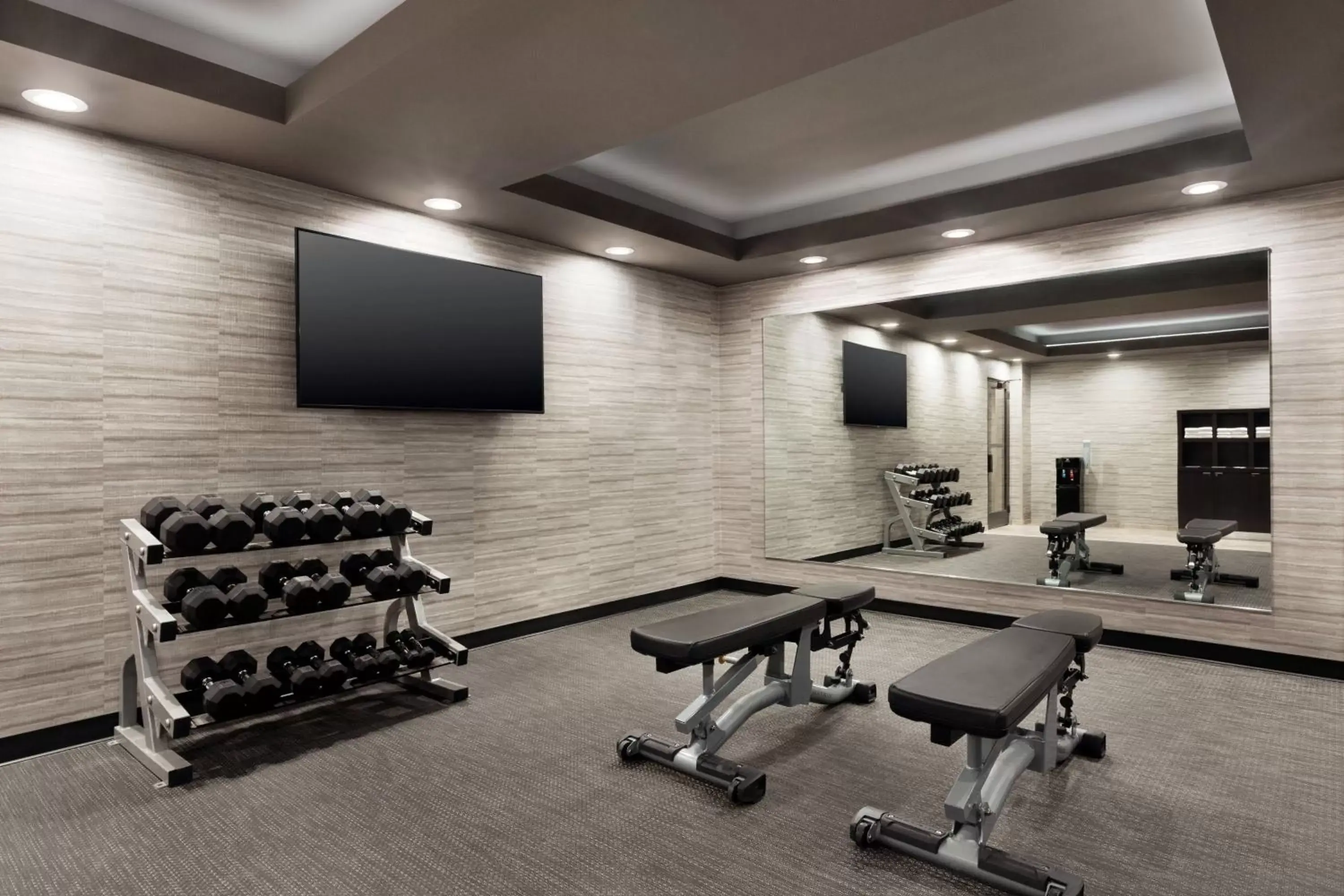 Fitness centre/facilities, Fitness Center/Facilities in Courtyard by Marriott Tulsa Central
