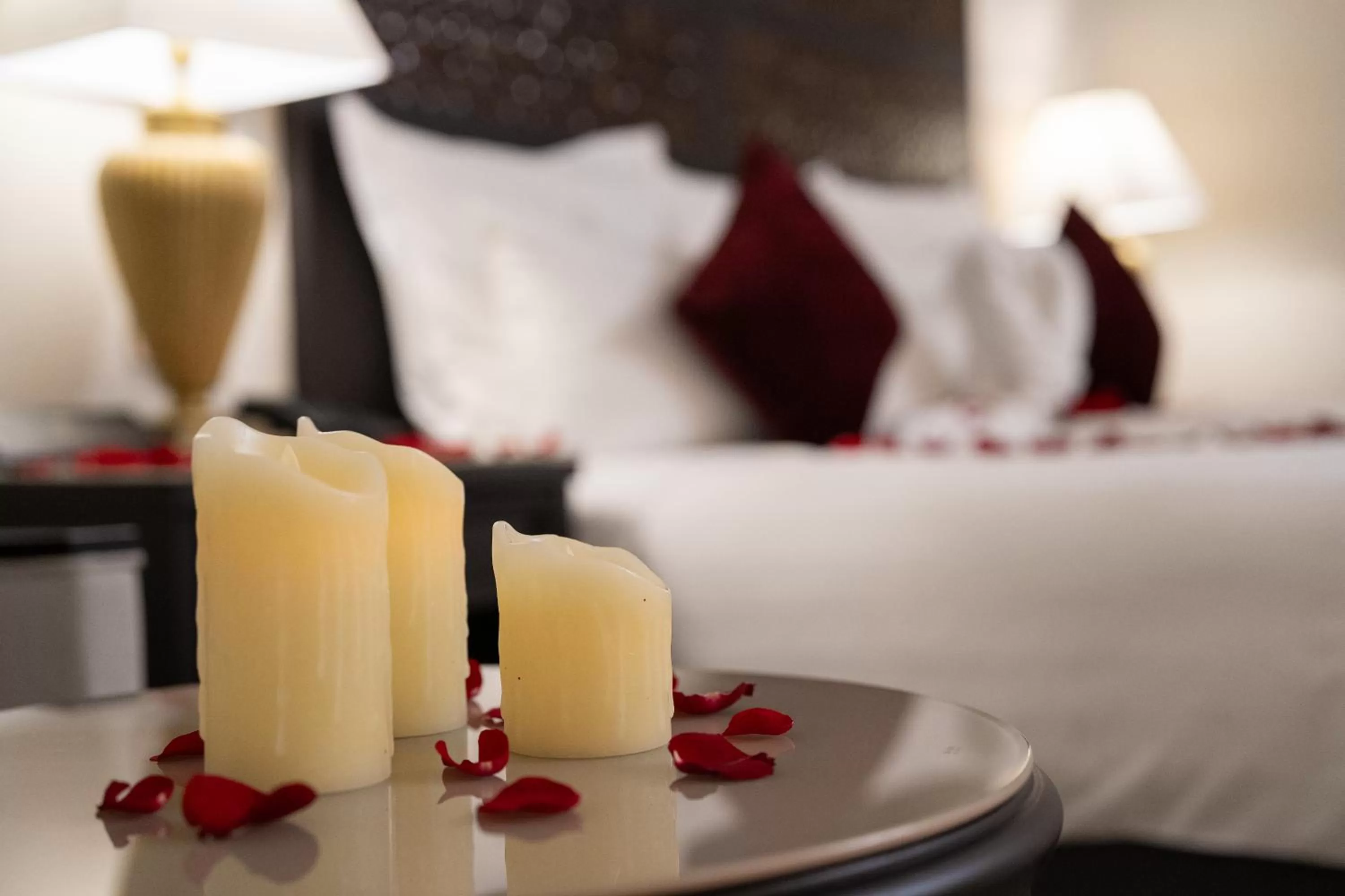 Decorative detail, Bed in Renai Hotel Kota Bharu