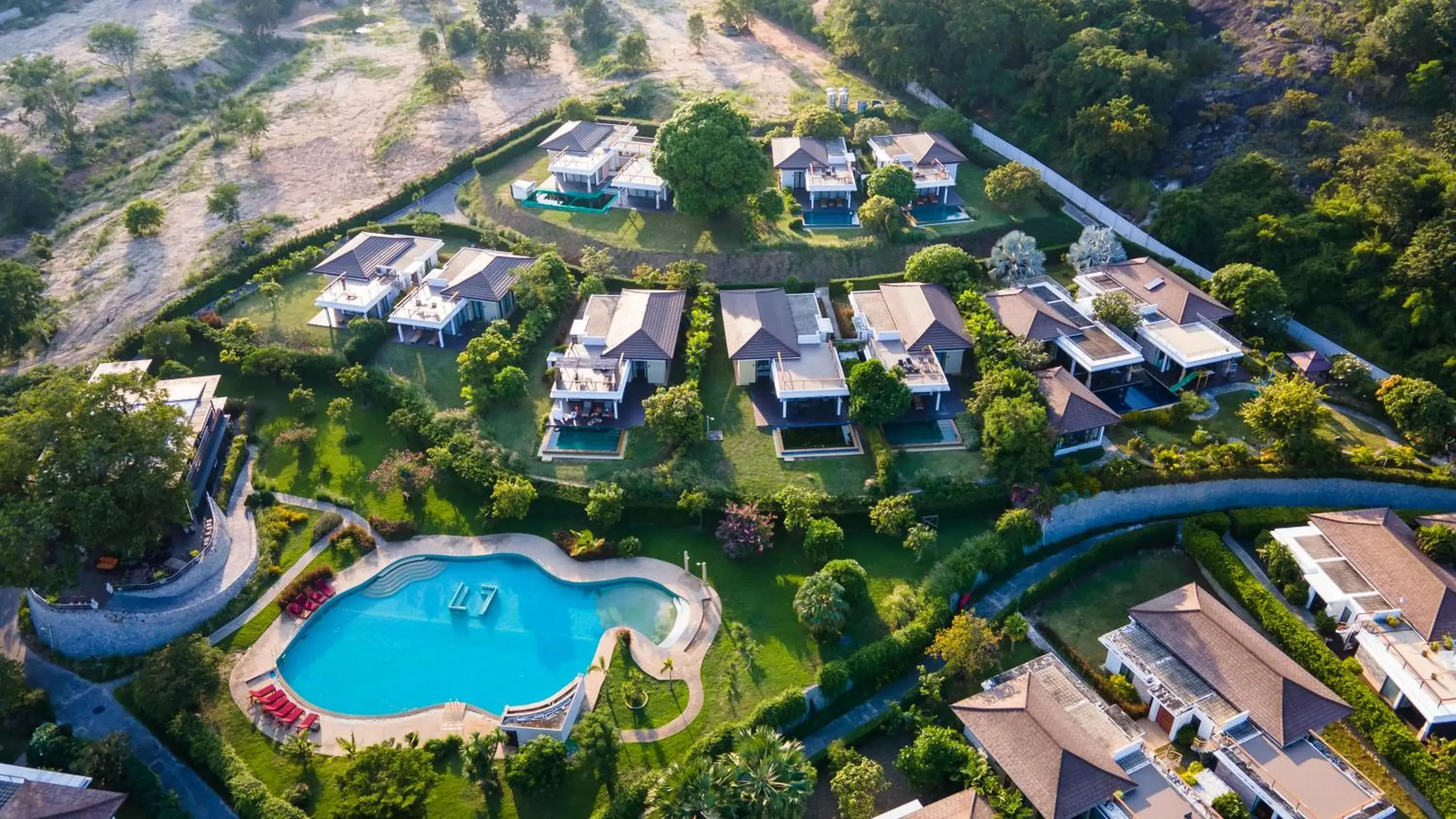 Bird's-eye View in THE SPIRIT RESORT HUA HIN (SHA Extra Plus)