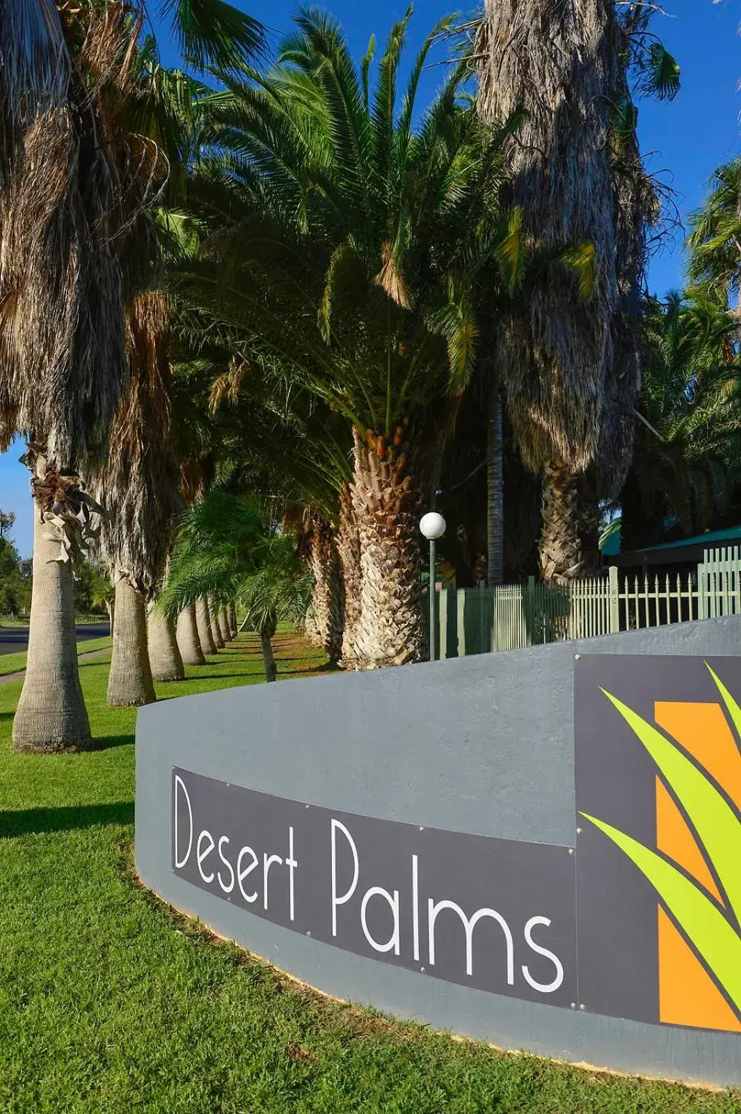 Facade/entrance in Desert Palms Alice Springs Facade/entrance in Desert Palms Alice Springs