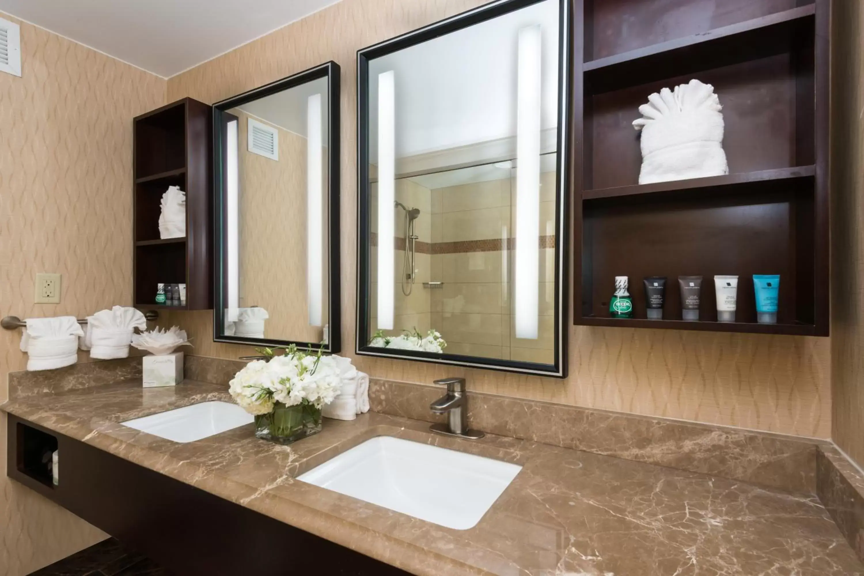 Bathroom in Crowne Plaza Boston - Woburn, an IHG Hotel